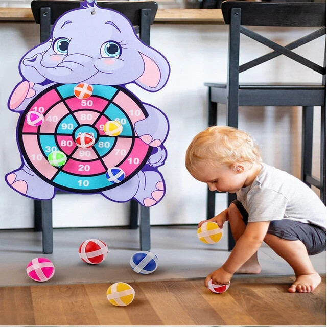 Animals Dart Board Games for Kids Montessori Targ