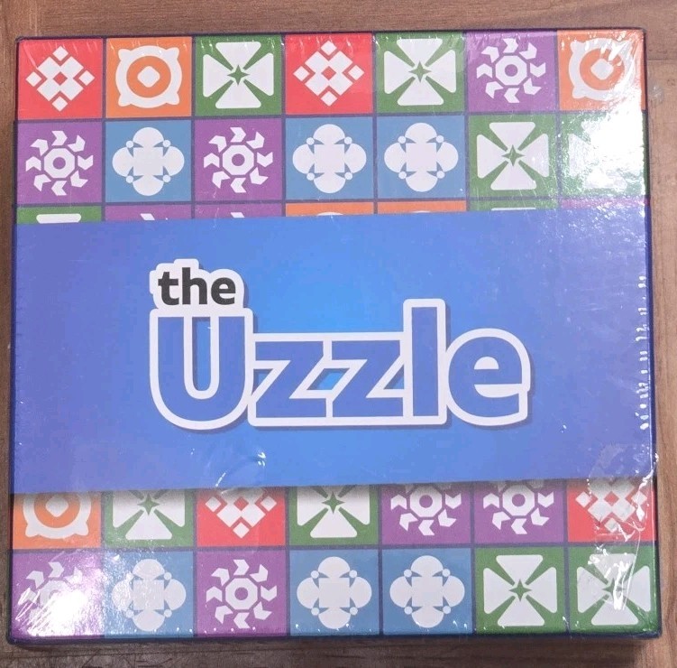 The Uzzle Board Game, Family Board Games for Children & Adults Clean VG New