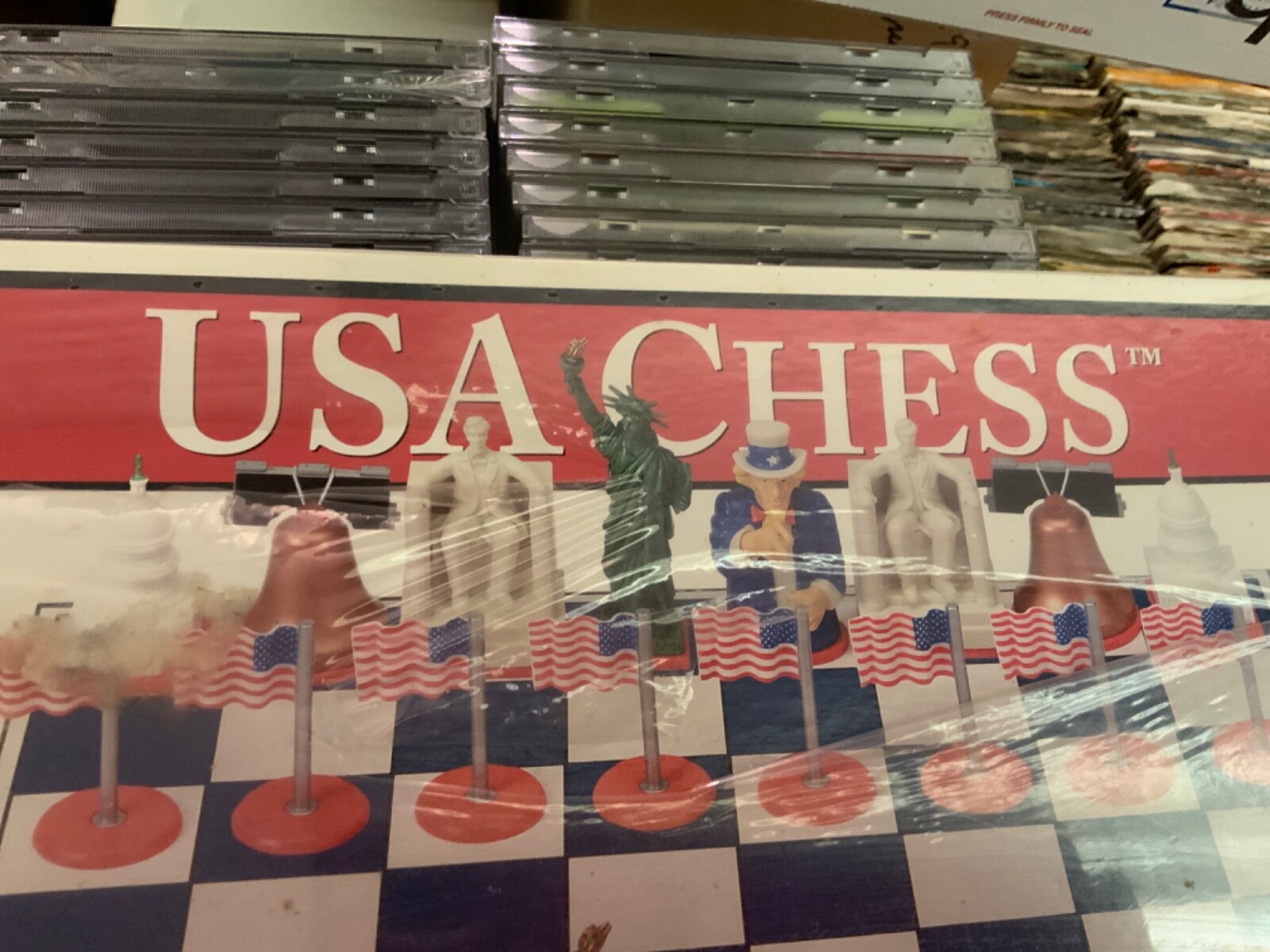 K1-45 USA CHESS – CUSTOM CHESS PIECES – SEALED – NIB