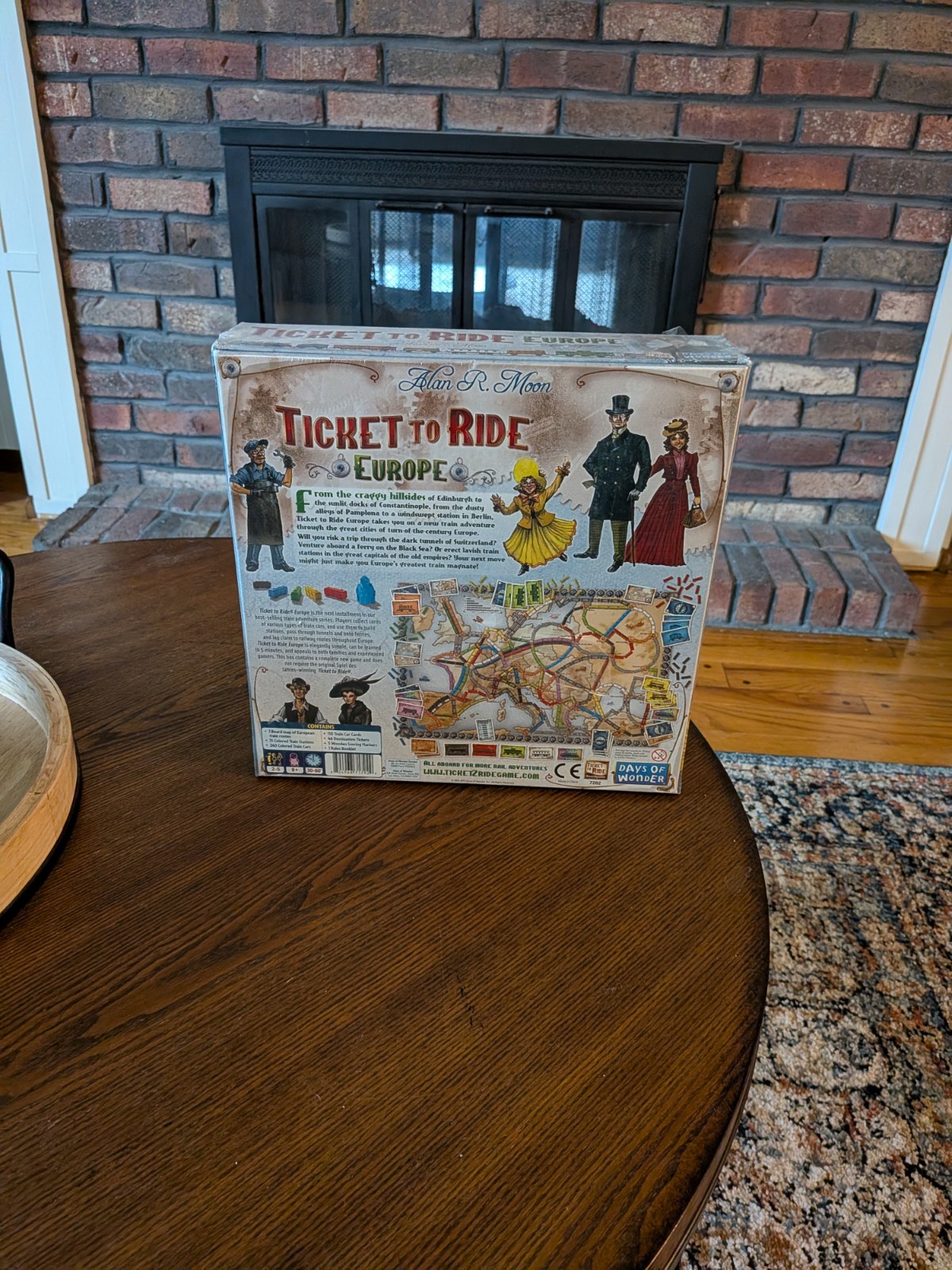 Days of Wonder Ticket to Ride Europe Board Game – Brand New