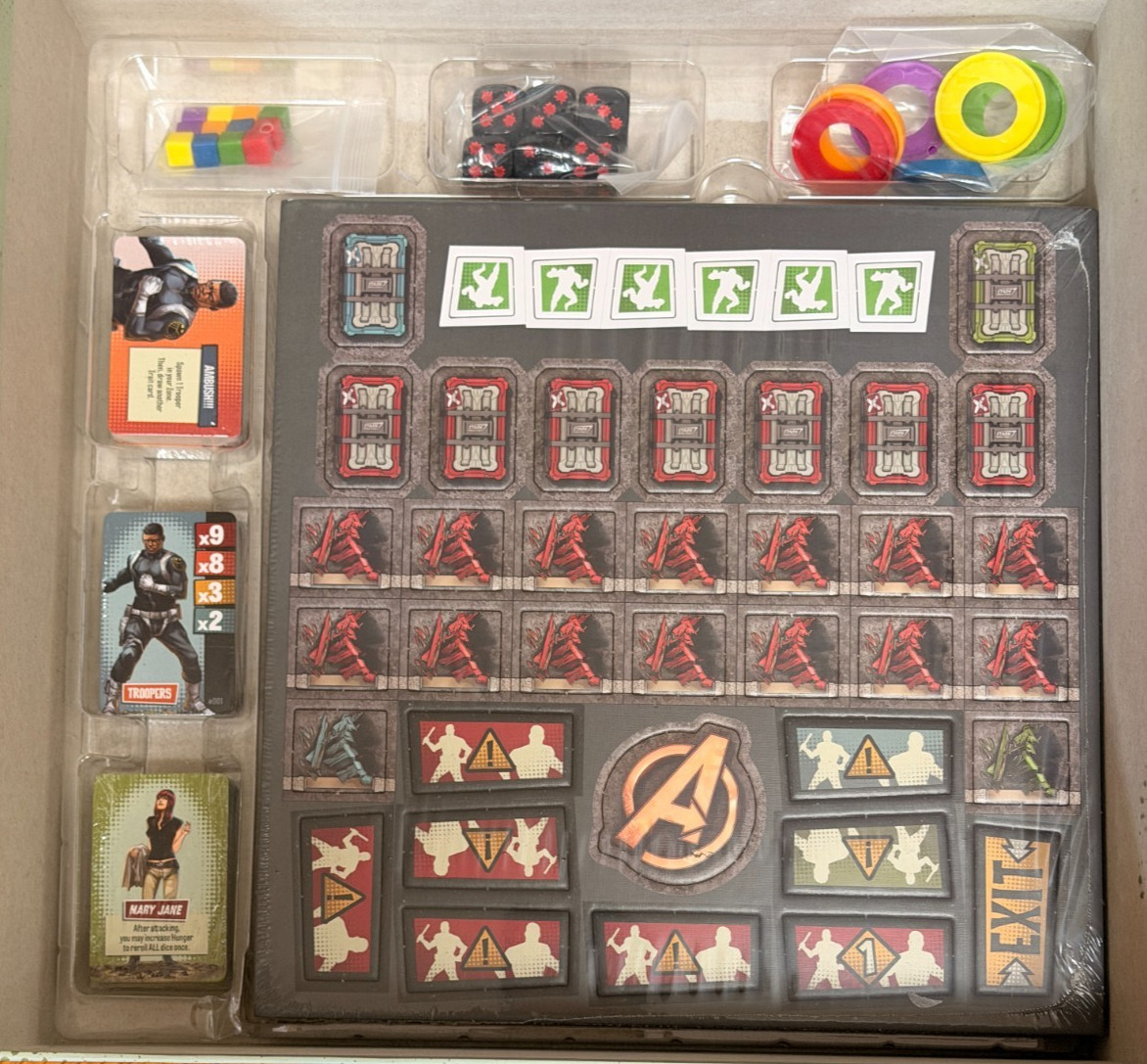 Marvel Zombies + X-Men Resistance + Fantastic 4 (Kickstarter) board game lot