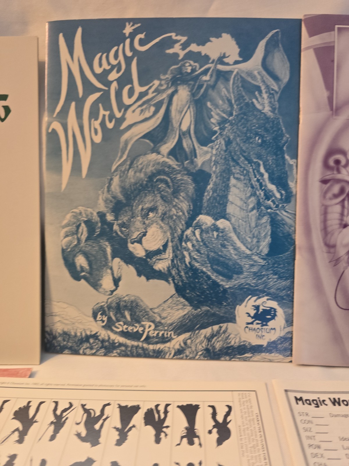 Vintage World of Wonder Role Playing Game – 1982