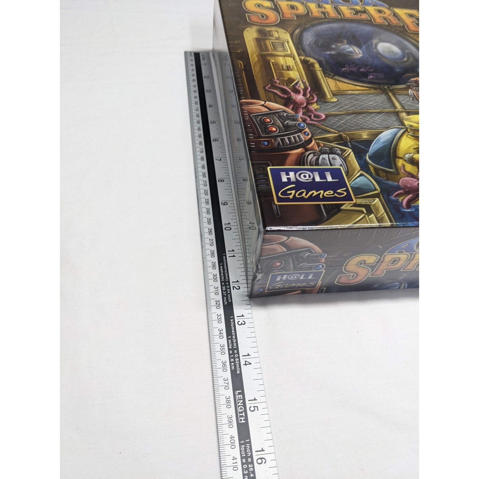 AquaSphere Board Game Stefan Feld TMG Hall Games New Sealed Underwater Strategy