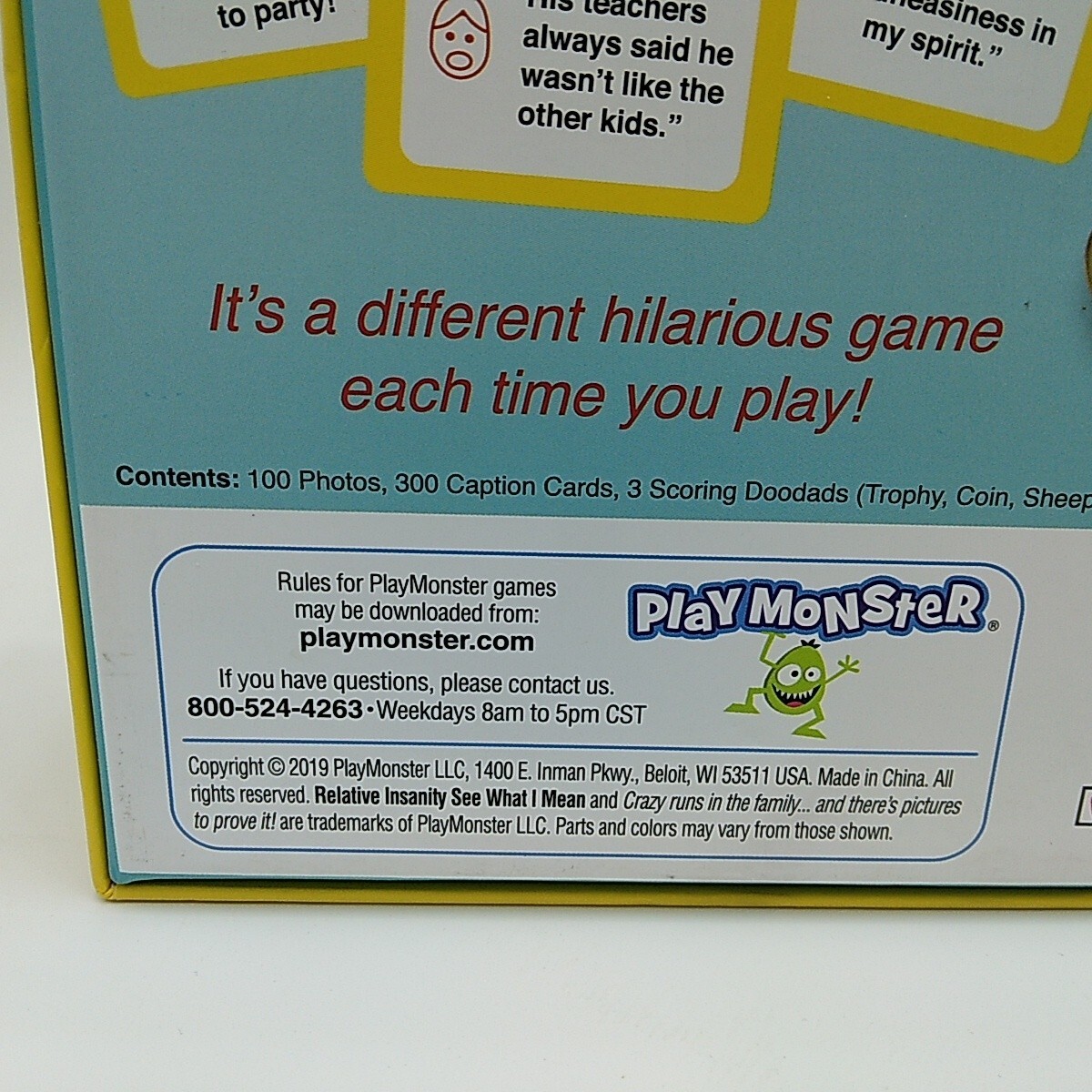 PlayMonster Relative Insanity: See What I Mean?! – Party Game with Funny Phot…