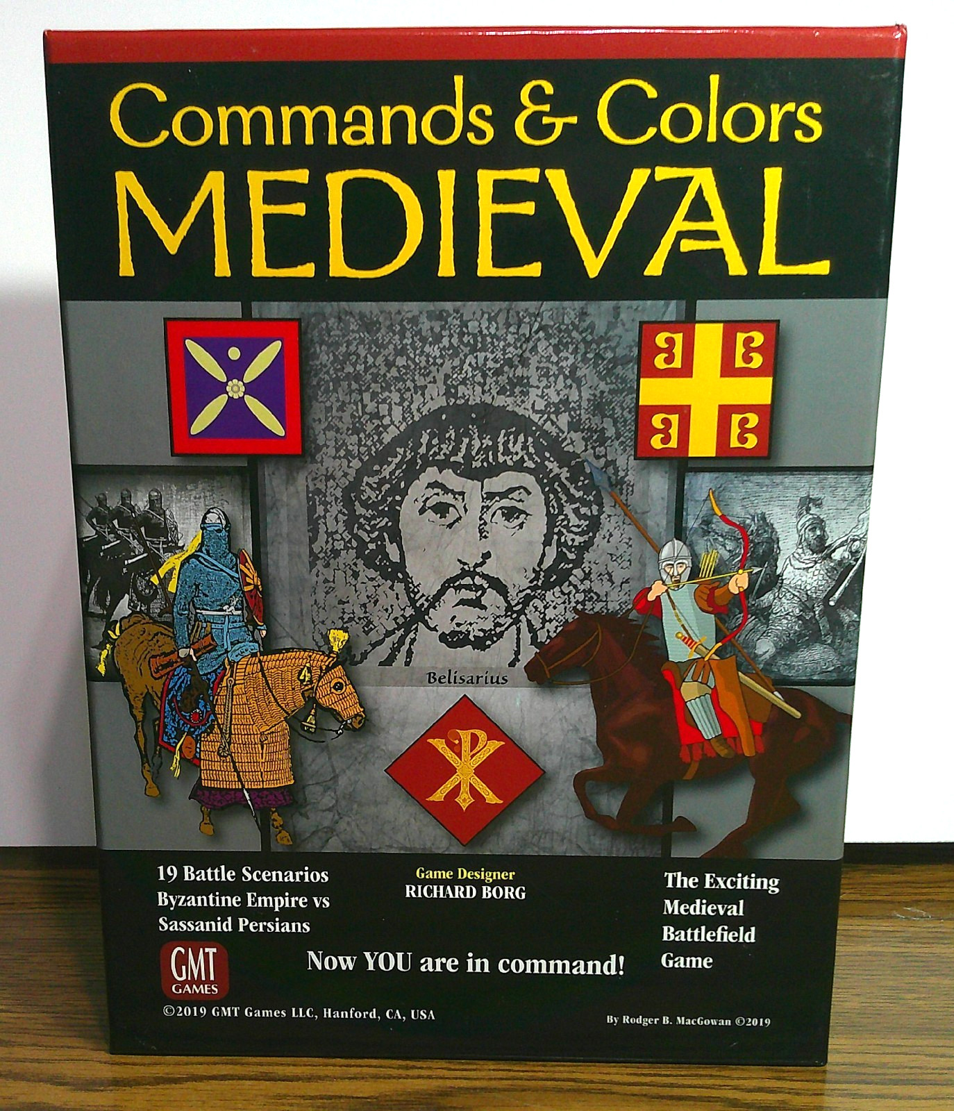 GMT Medieval Byzantine vs Sassanid Empires Command & Colors by Richard Borg 2019