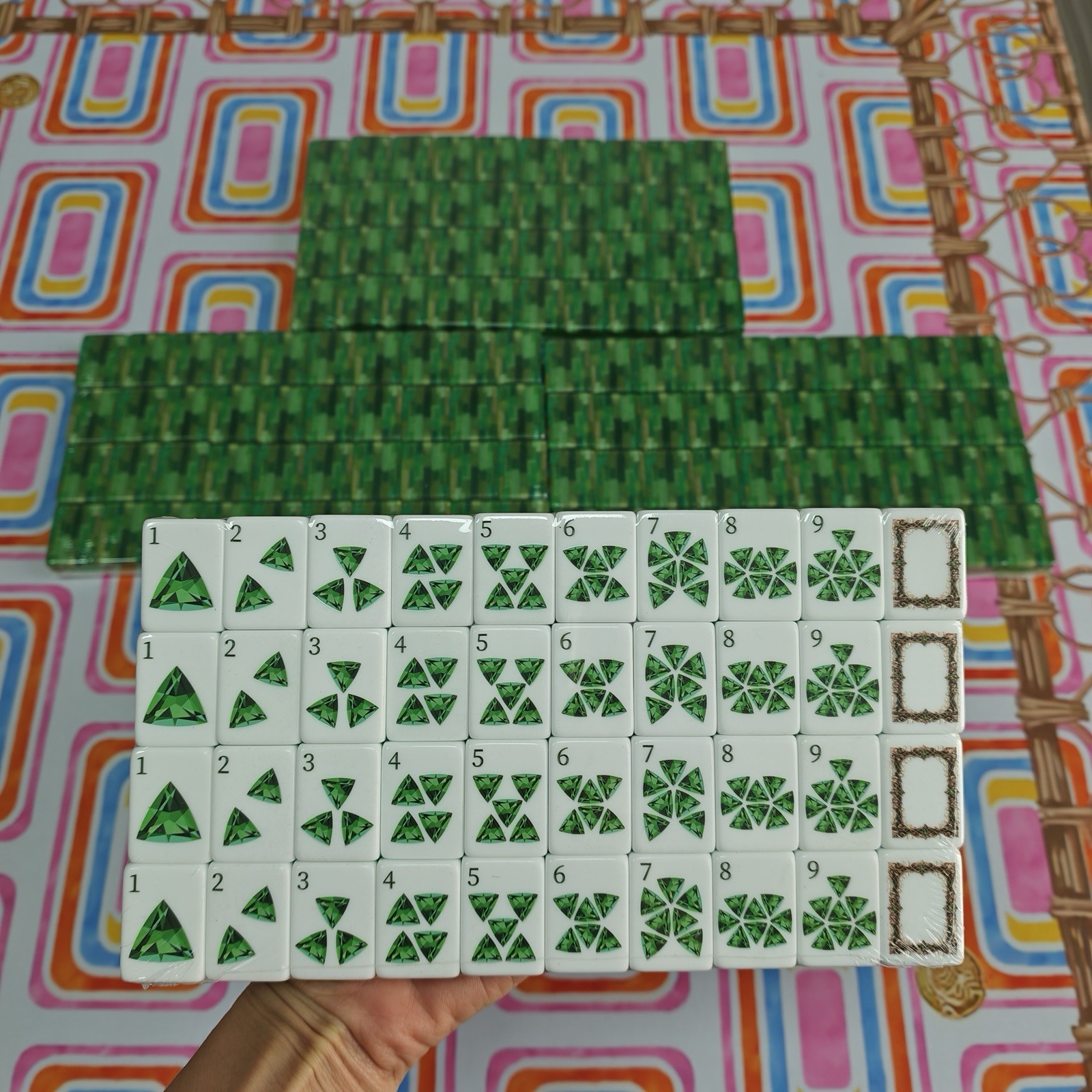 Mahjong Enchanted Forest Design Quality Tiles American Mahjong Mahj Oh My Line
