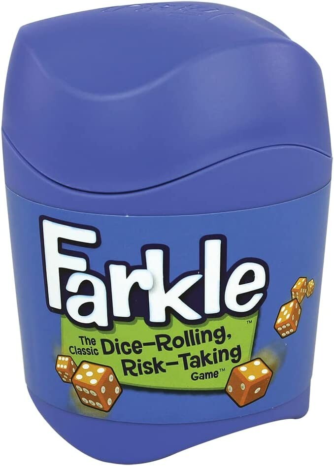 Farkle Classic Dice Game + 75 Score Sheets BUNDLE- Family Game Night Ages 8+