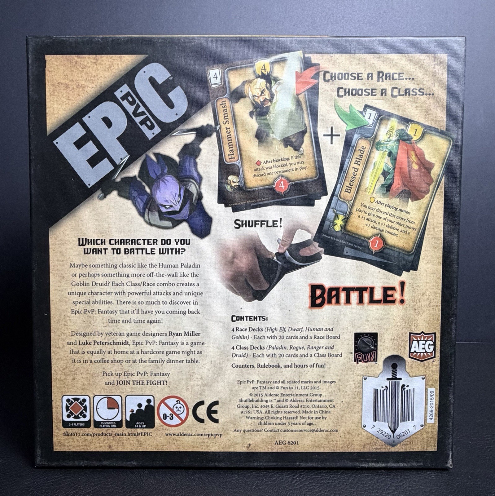 Epic PVP Fantasy 2015 Alderac Entertainment Group New Sealed