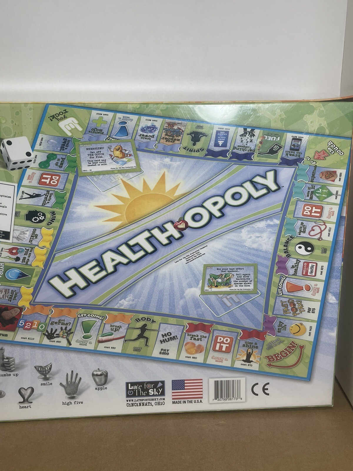 Healthopoly A Game Celebrating Good Health and Ways to Keep it NEW SEALED
