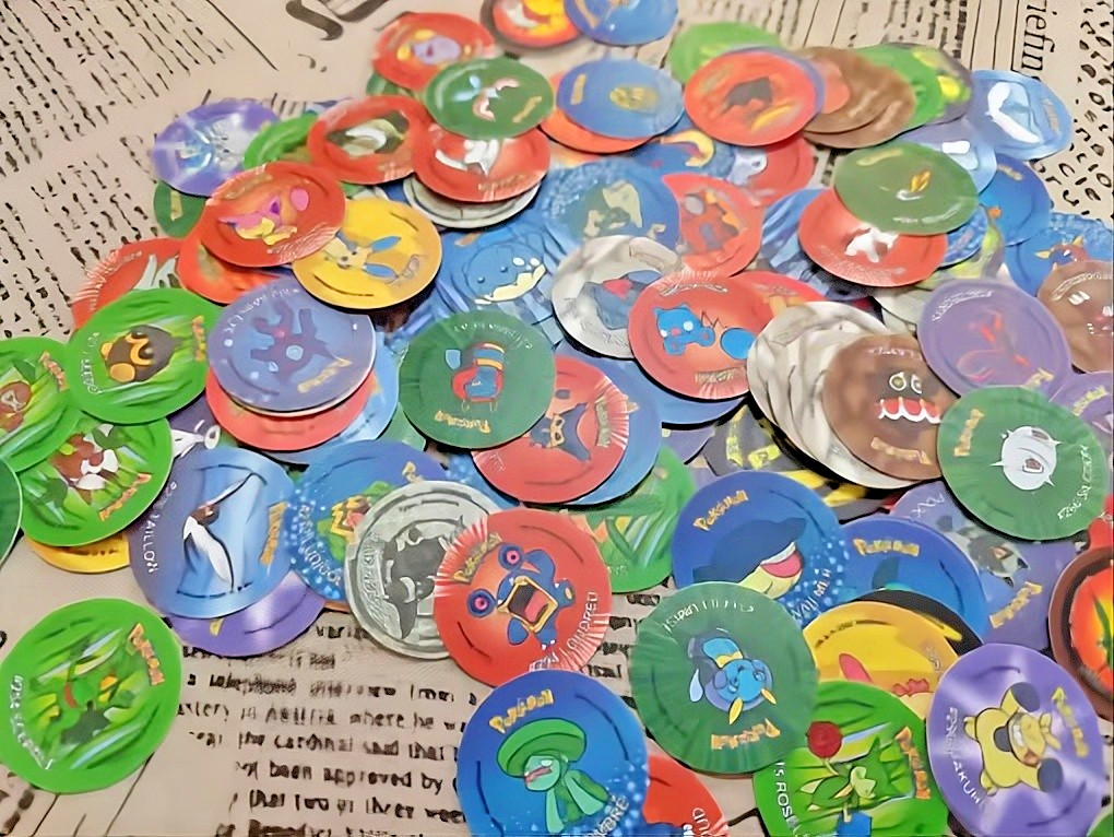 Pokemon Tazos 141/141 Generation 3 – Complete Set
