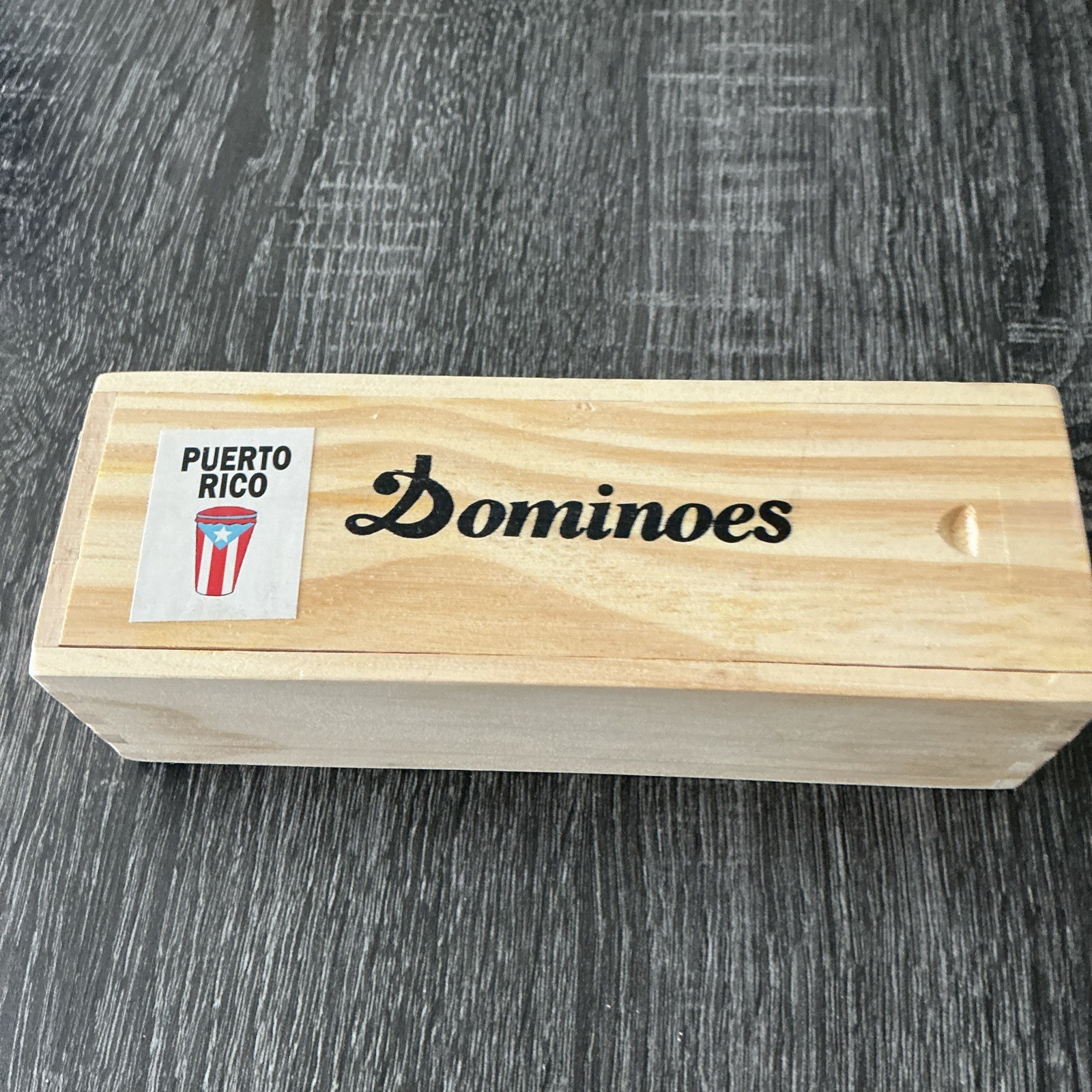 DOUBLE SIX DOMINOES WITH WOODEN CASE JUEGO DE DOMINOS DOBLE 6