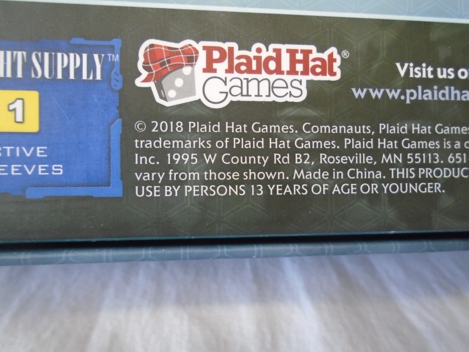 Comanauts Board Game [Plaid Hat Games 2018]