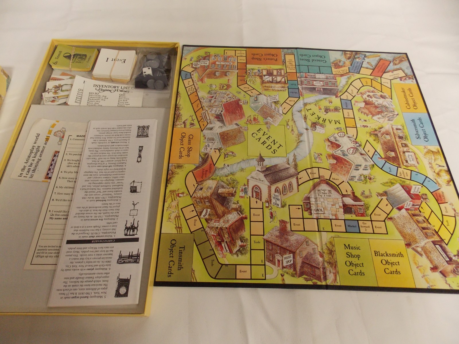 Made For Trade A Game of Early American Life Complete 1993 Aristoplay