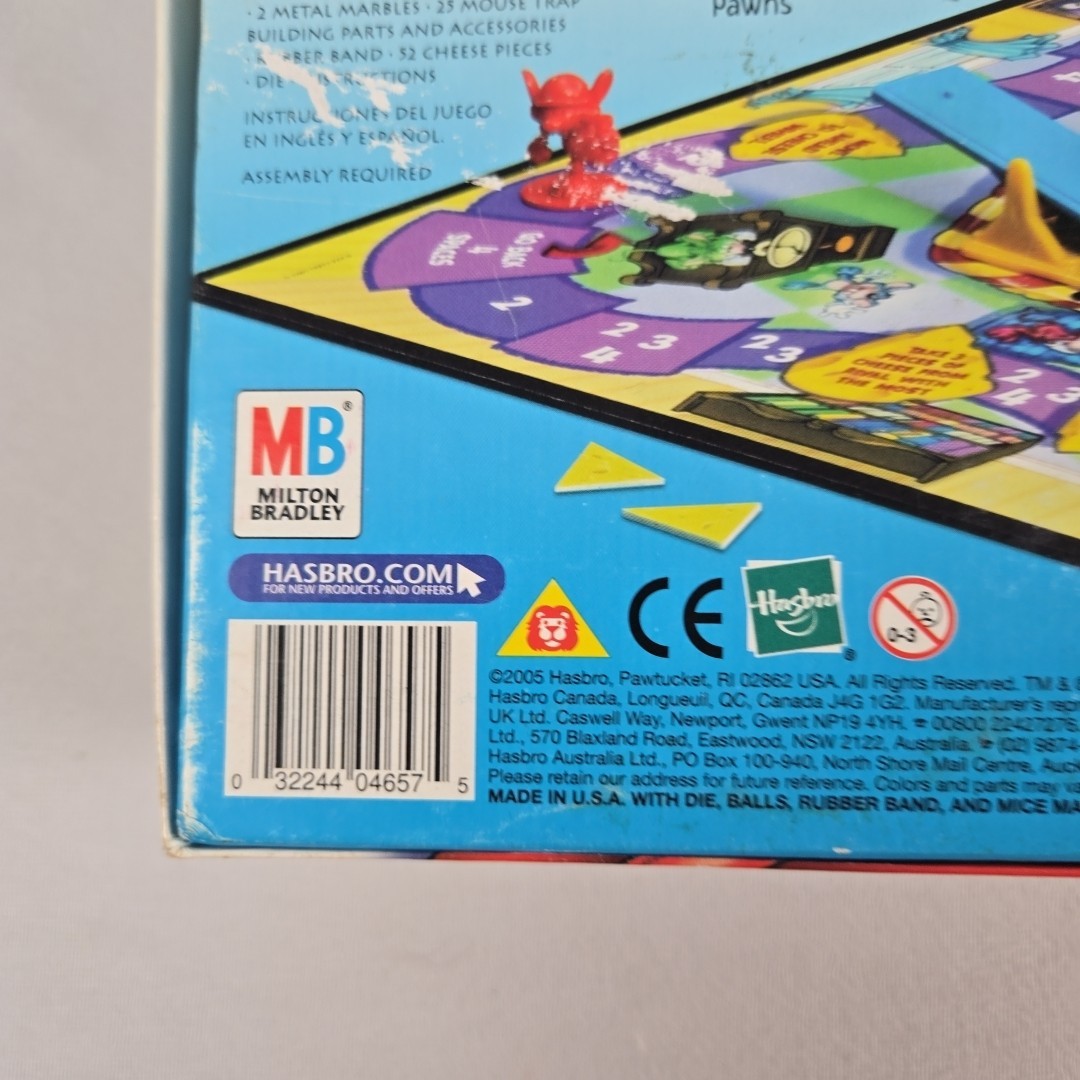 Mouse Trap Board Game 2005 Milton Bradley Hasbro Complete #04657 Vintage
