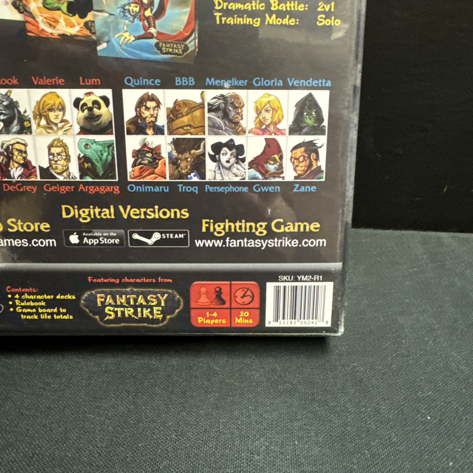 Yomi Round 1 Fighting Card Game Complete Sirlin Games SEALED NEW
