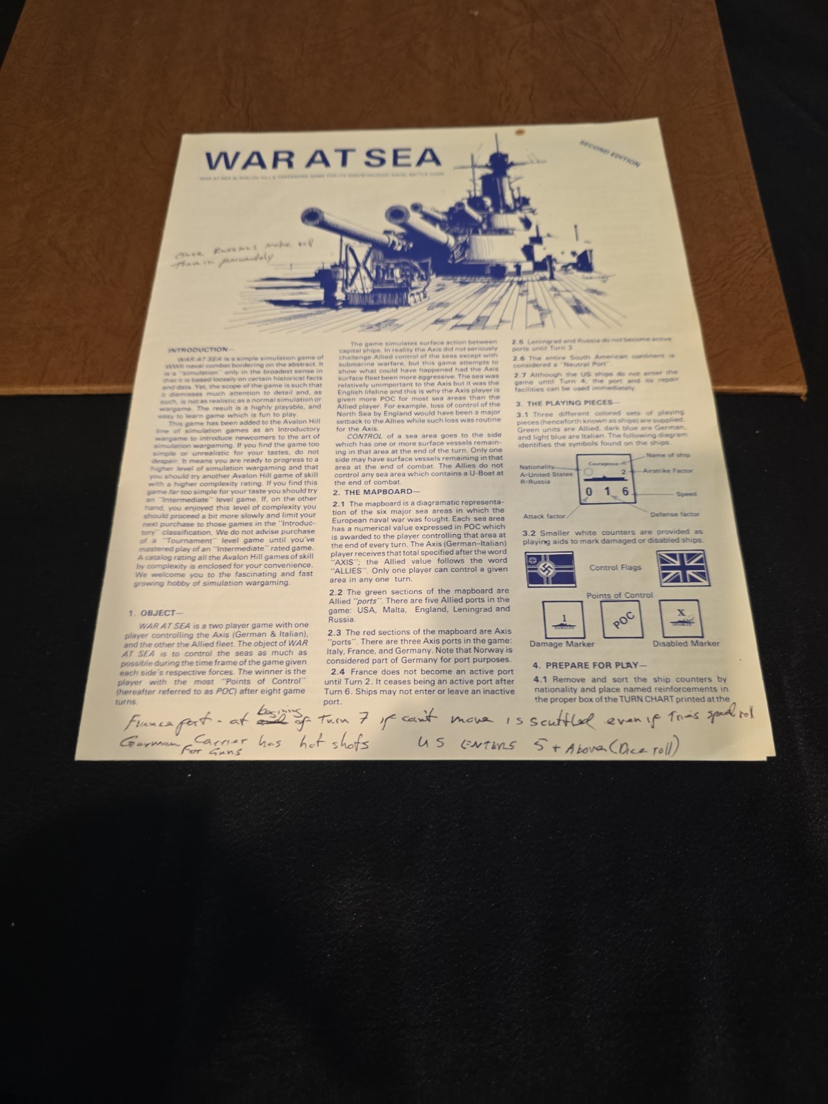 Vintage War at Sea Board Game – Avalon Hill (1976)