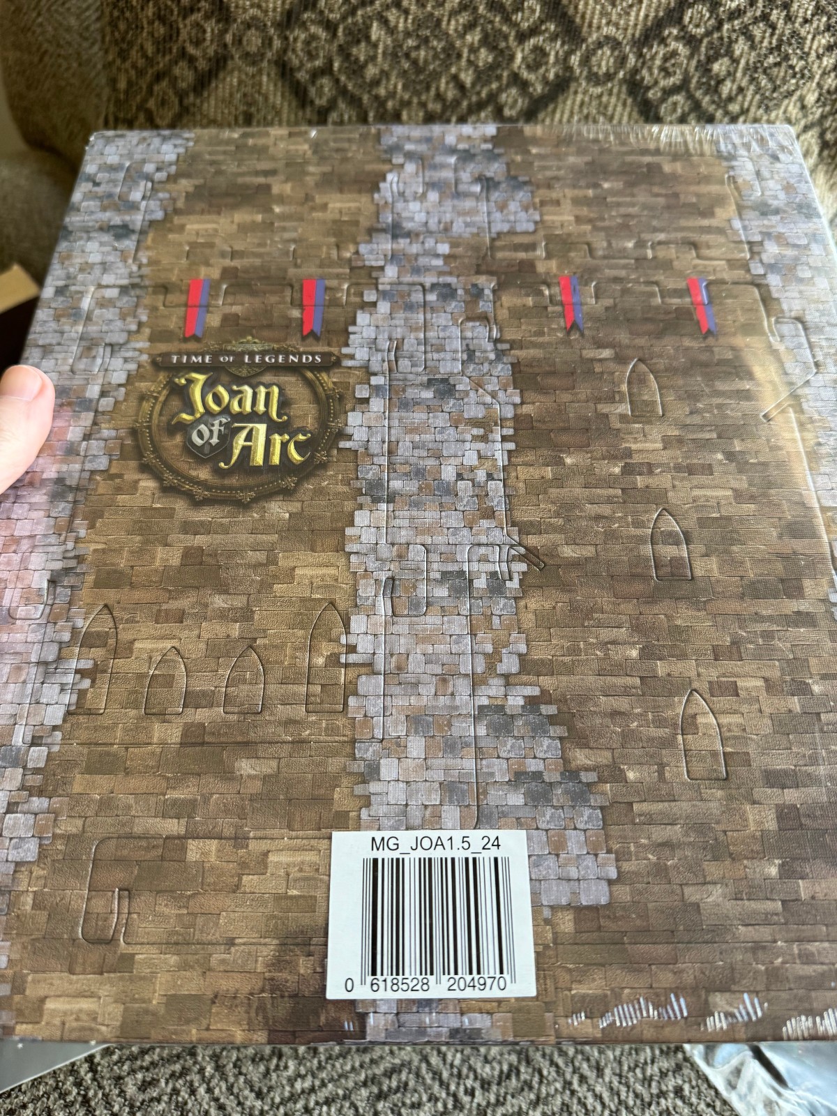 Mythic Games Board Game Joan of Arc Plunder Box and Extras