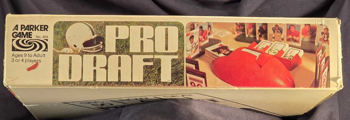 1974 Pro Draft Game by Parker Brothers Complete in Great Condition FREE SHIPPING