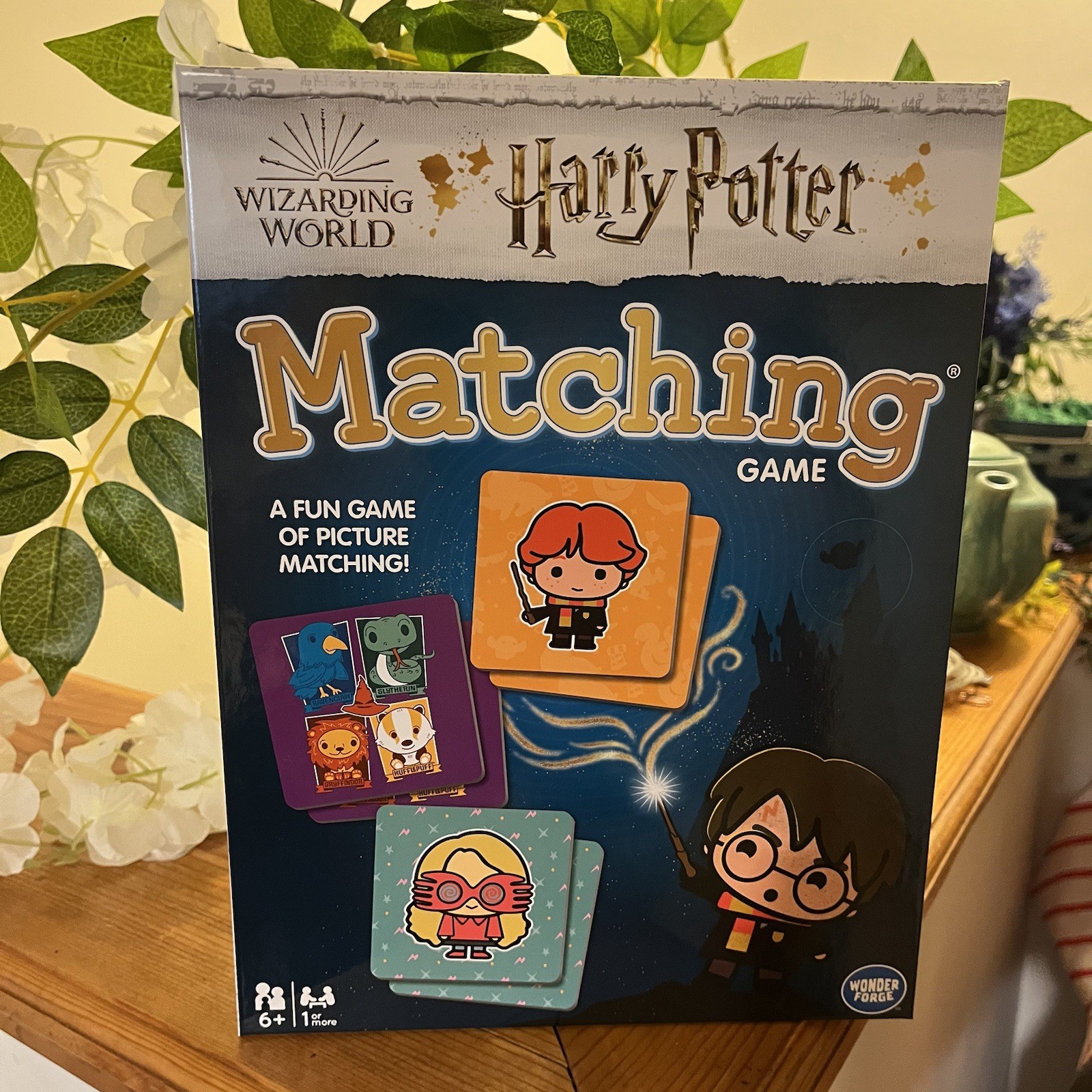 Harry Potter Matching Game Ages 6+ for 1 or more players by Wonder Forge New