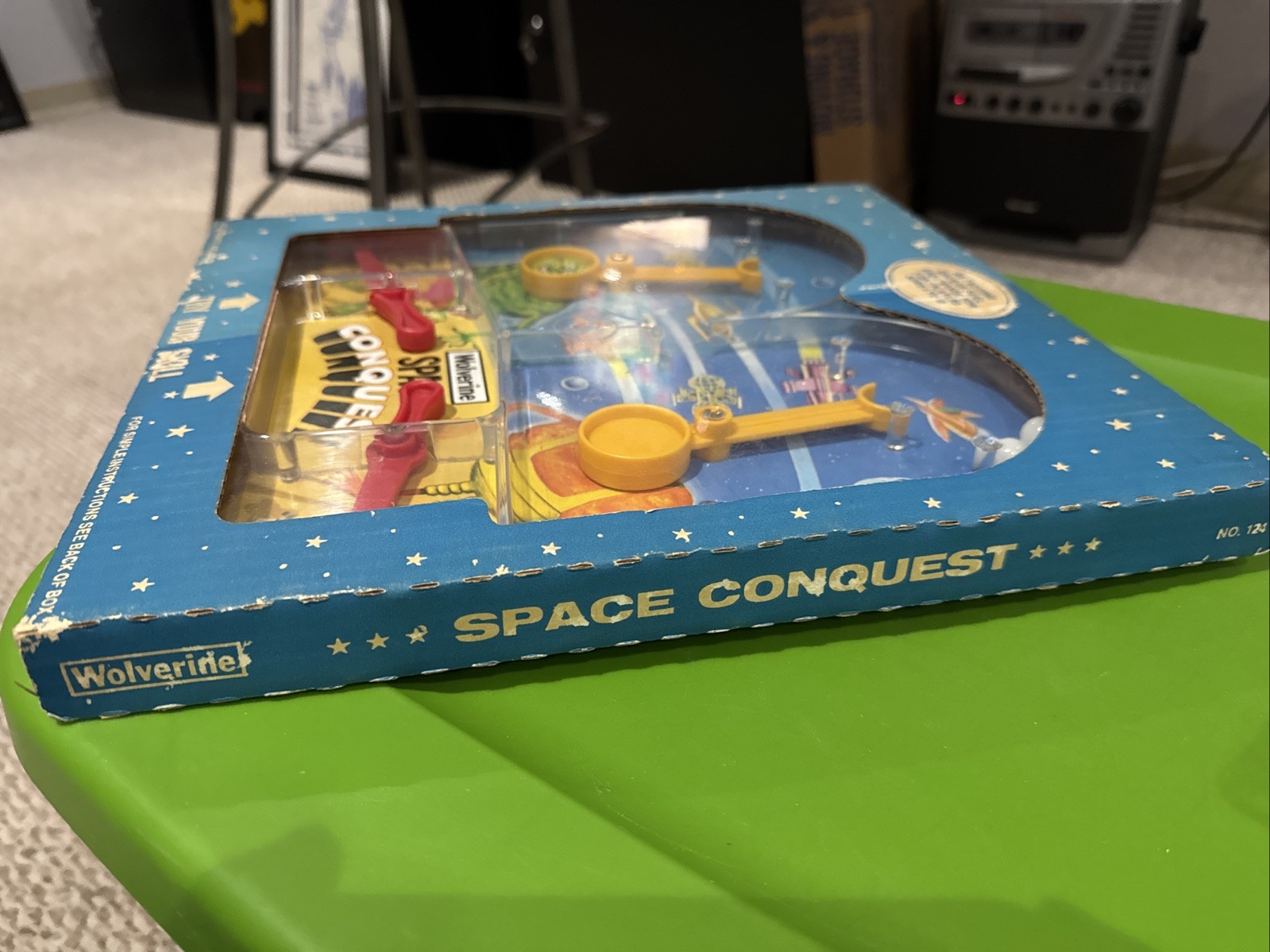 Space Conquest Skill Game By Wolverine In Original Box Rare 1960’s NOS