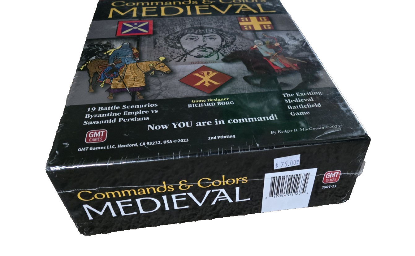 GMT Games: Commands & Colors: Medieval, 2nd Printing NEW STILL SEALED