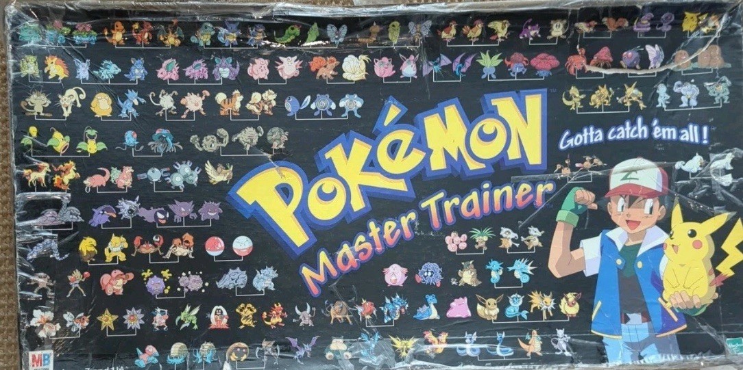 Pokémon Master Trainer 1999 Board Game Replacement Instruction Manual ONLY