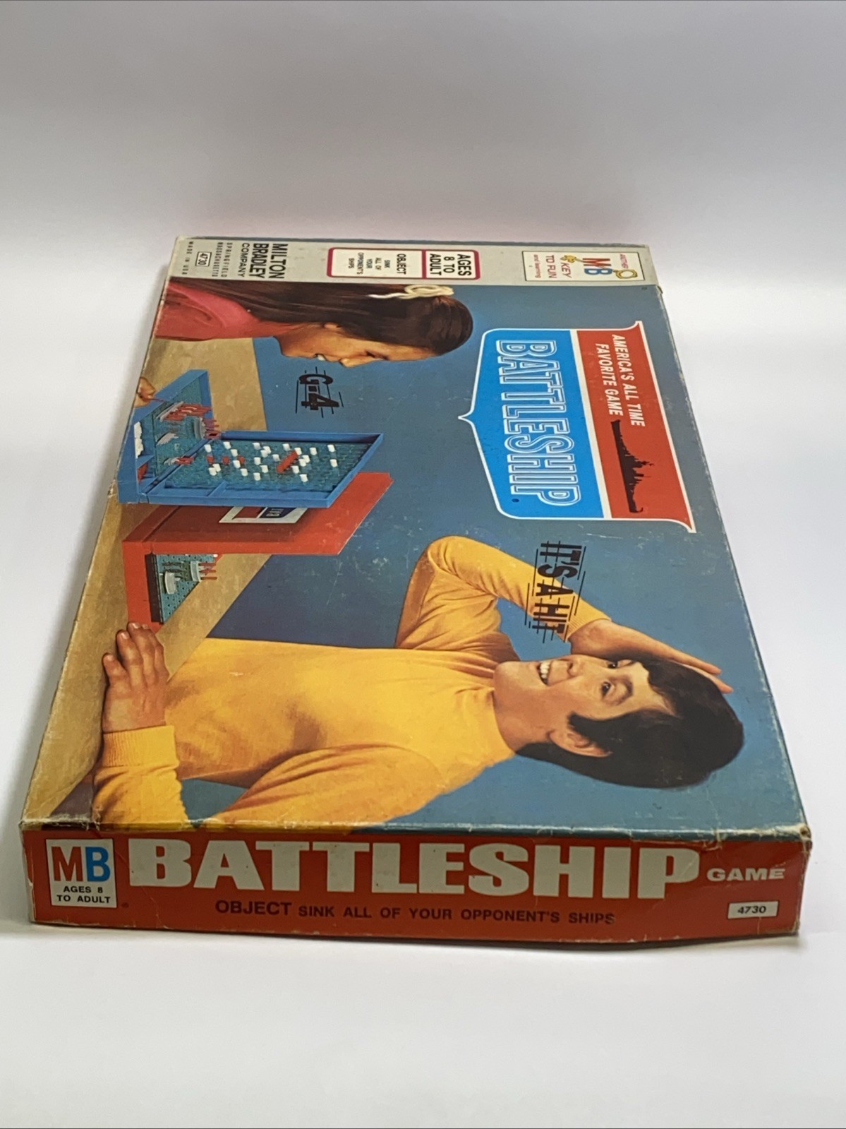 Battleship – Milton Bradley – Classic Naval Strategy Game – Complete – Vtg 1971