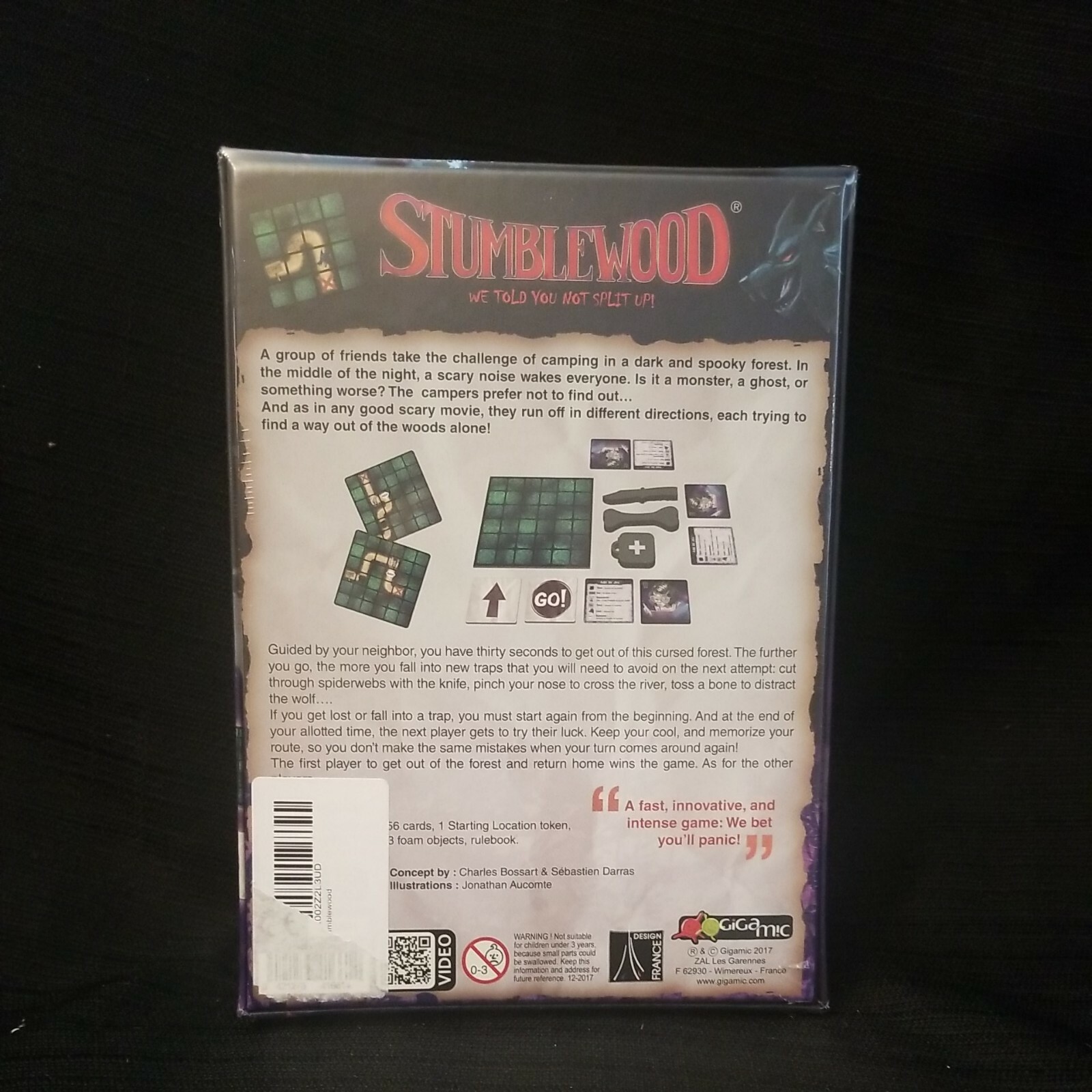 New – Gigamic Stumblewood – Ages 10+ | 2-6 players