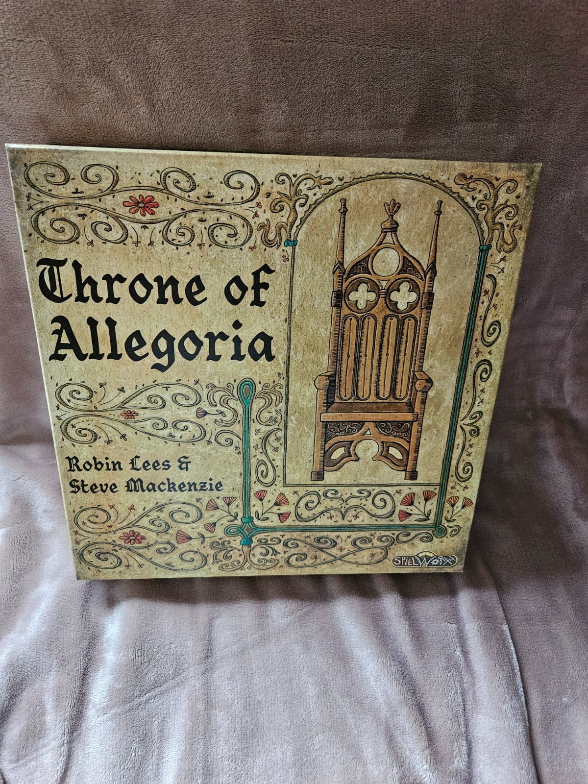 Throne of Allegoria +++ Spielworxx +++ Excellent Condition +++ Unplayed +++ DEU/ENG