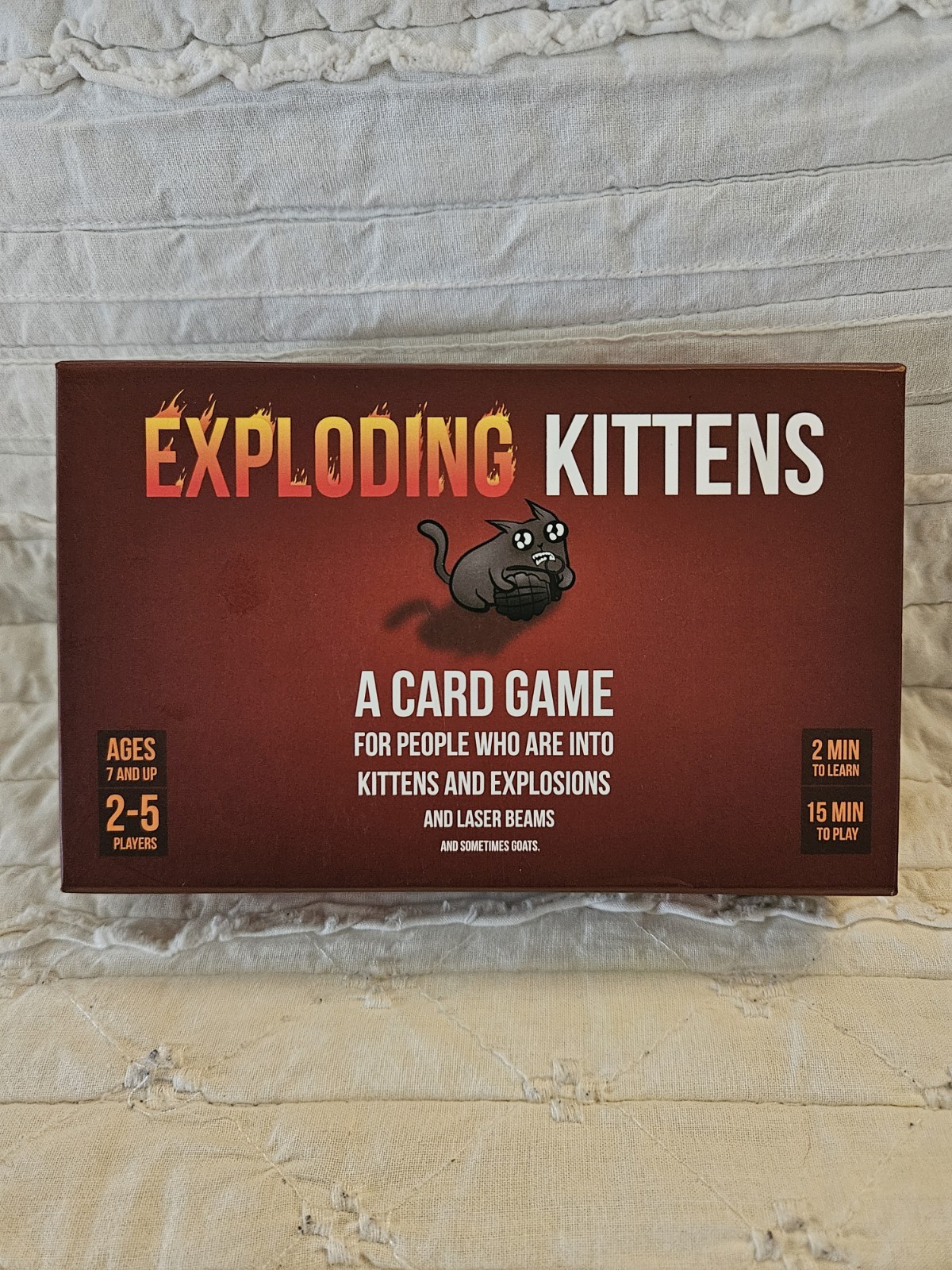 Exploding Kittens Game Complete In Box
