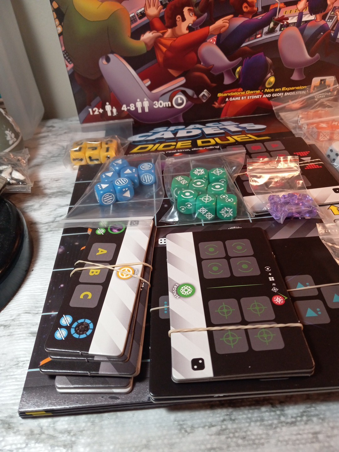 Space Cadets Dice Duel Standalone Board Game Stronghold Games 2013 Complete EUC