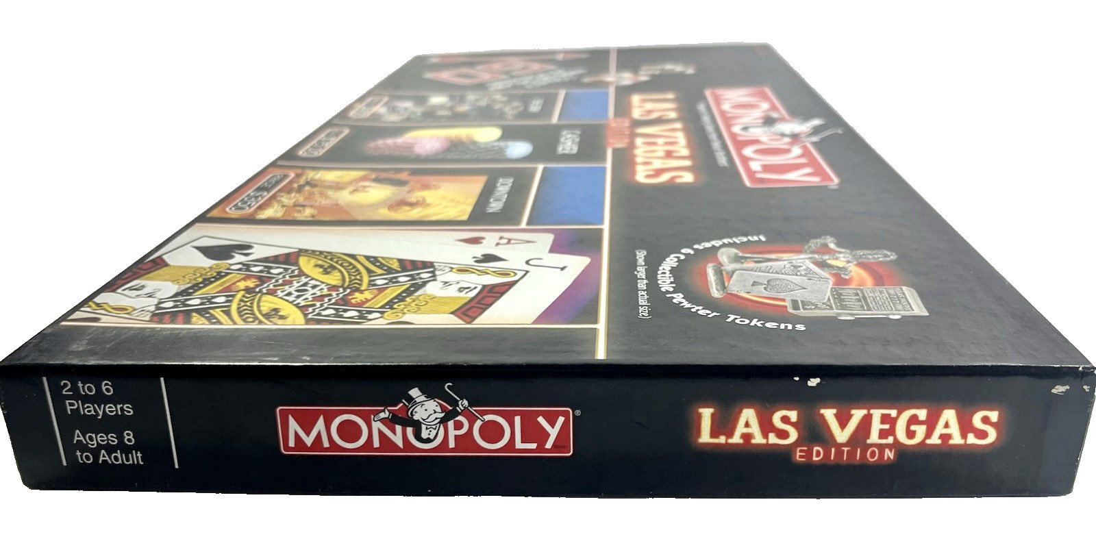 Monopoly Las Vegas Edition Parker Brothers Vintage 2000 Board Game Complete