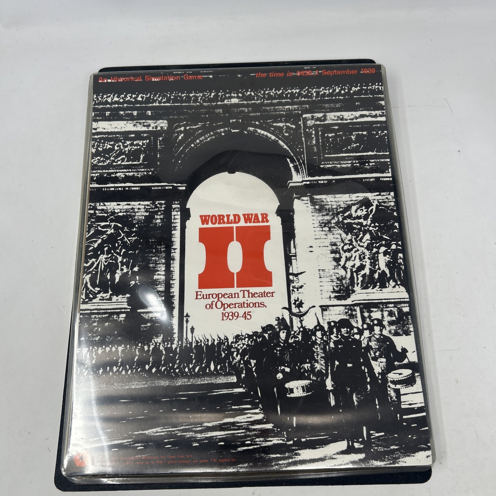 SPI World War II European Theater of Operations Historical Punched Copy Tray