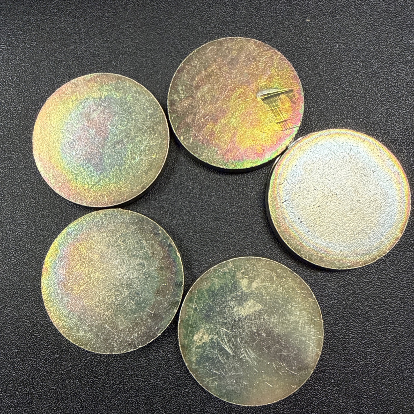 Vintage Metal POG Holographic Slammer – Sharks / Whale / Dolphin Lot Of 5
