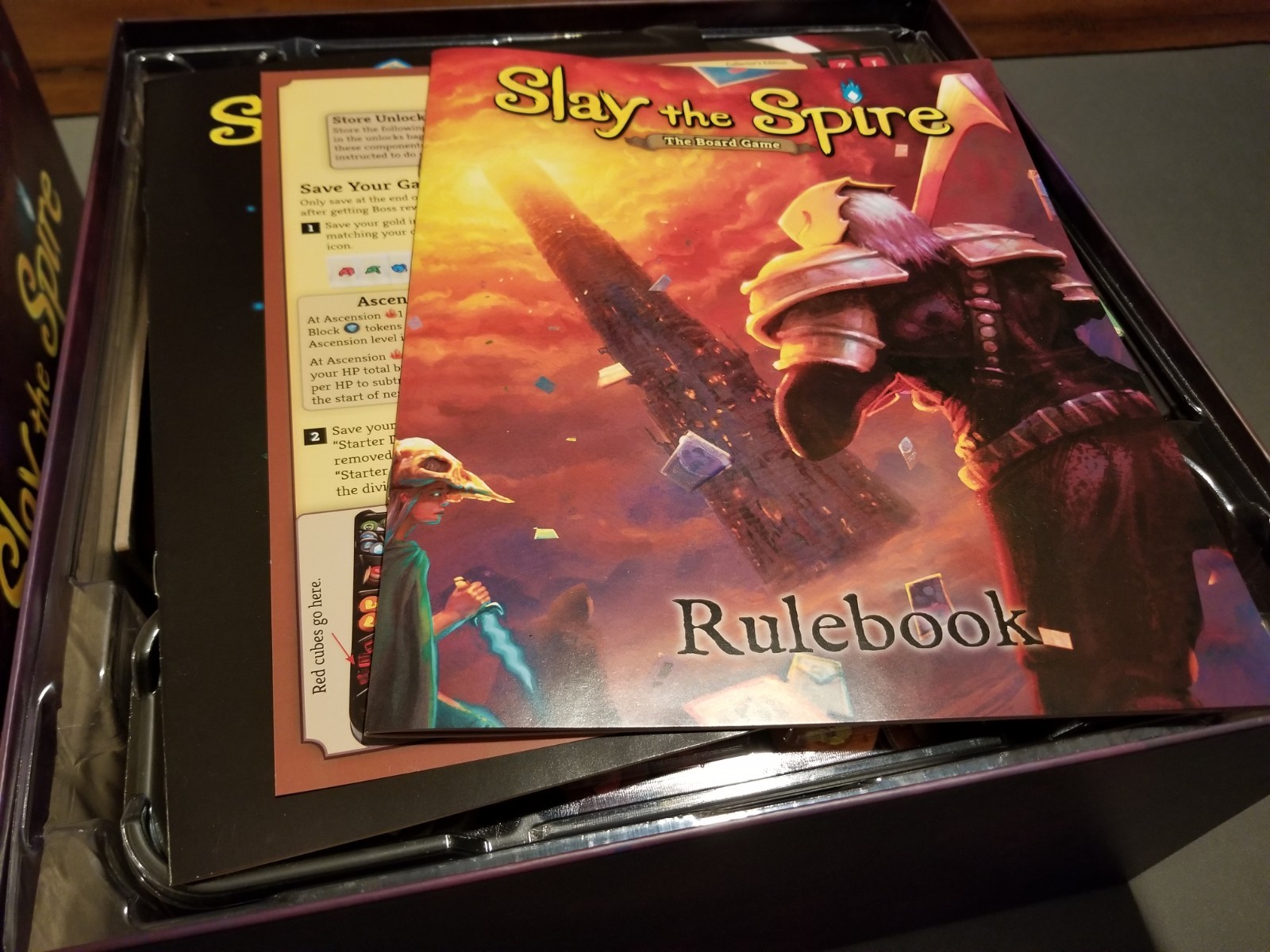 Slay the Spire Collector’s Edition Open Box Metal Coins Sleeves