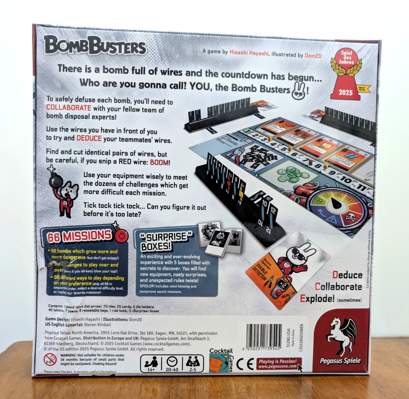 ✨DAMAGED✨ Bomb Busters – BRAND NEW – Spiel des Jahres 2025 – SEE PHOTOS/DESCRIP