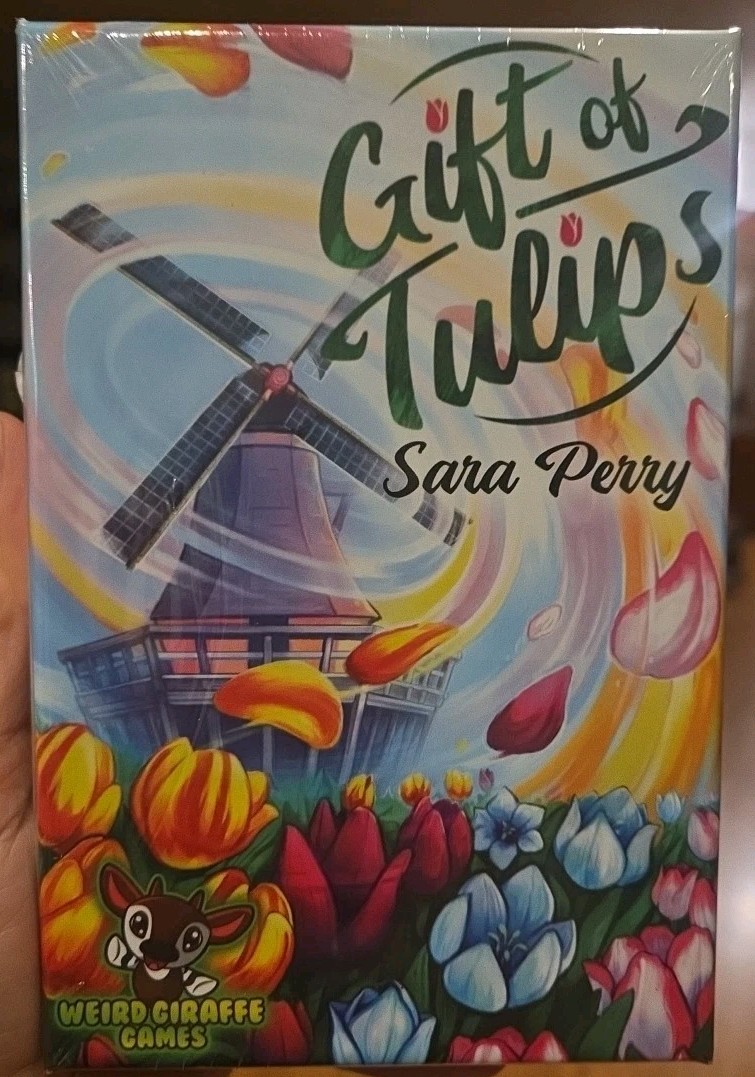 GIFT OF TULIPS Sara Perry Board Game Kickstarter By Weird Giraffe Games