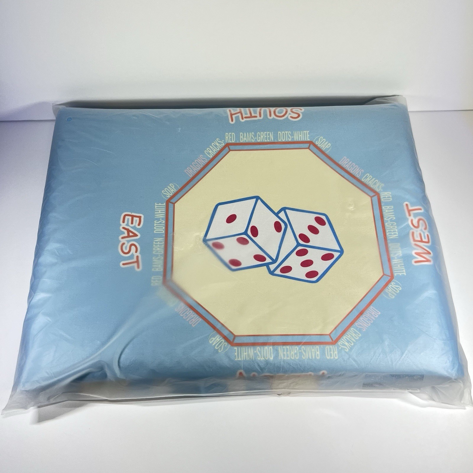 Non-Slip Mahjong Table Mat 31.5×31.5” Anti-Noise Mahjong Mat for Table,Thickened