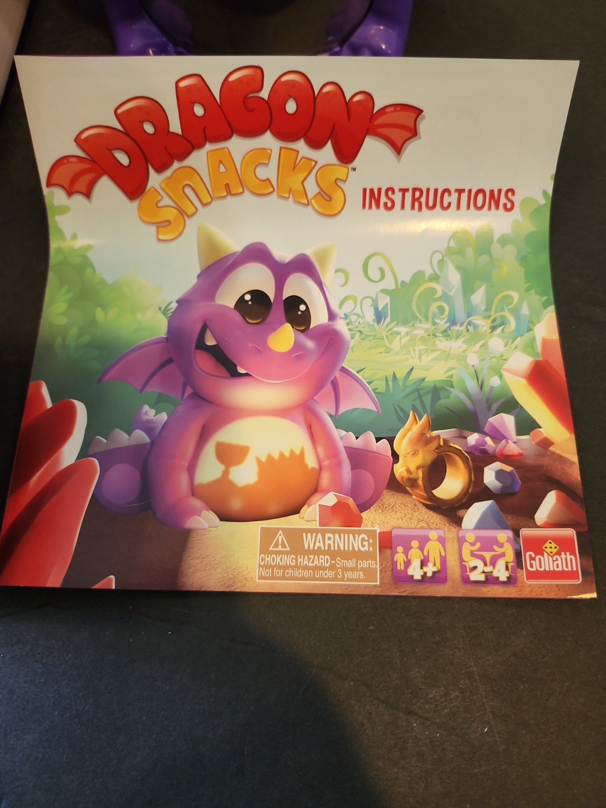 Dragon Snacks Game 2019 Electronic & Sound Ages 4-Up Complete Excellent Tested
