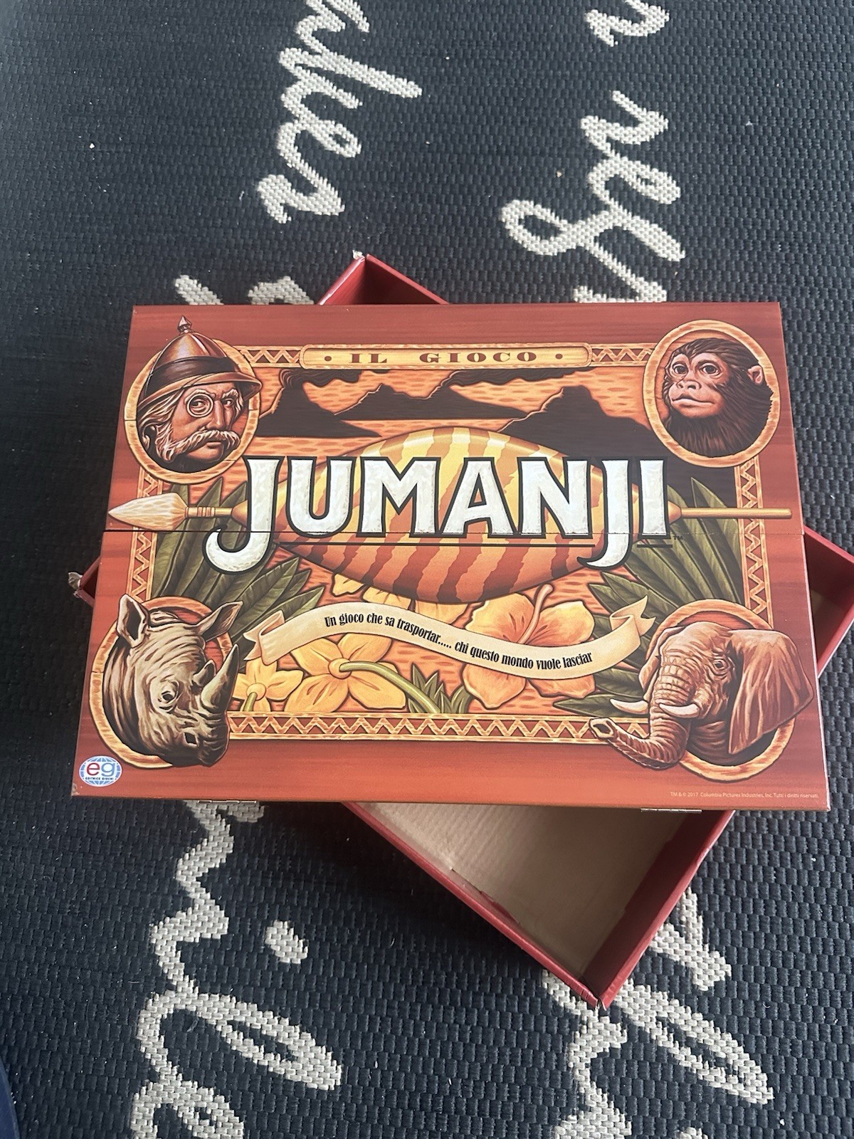 Spin Master Jumanji Board Game – Multicolor – Wooden Box