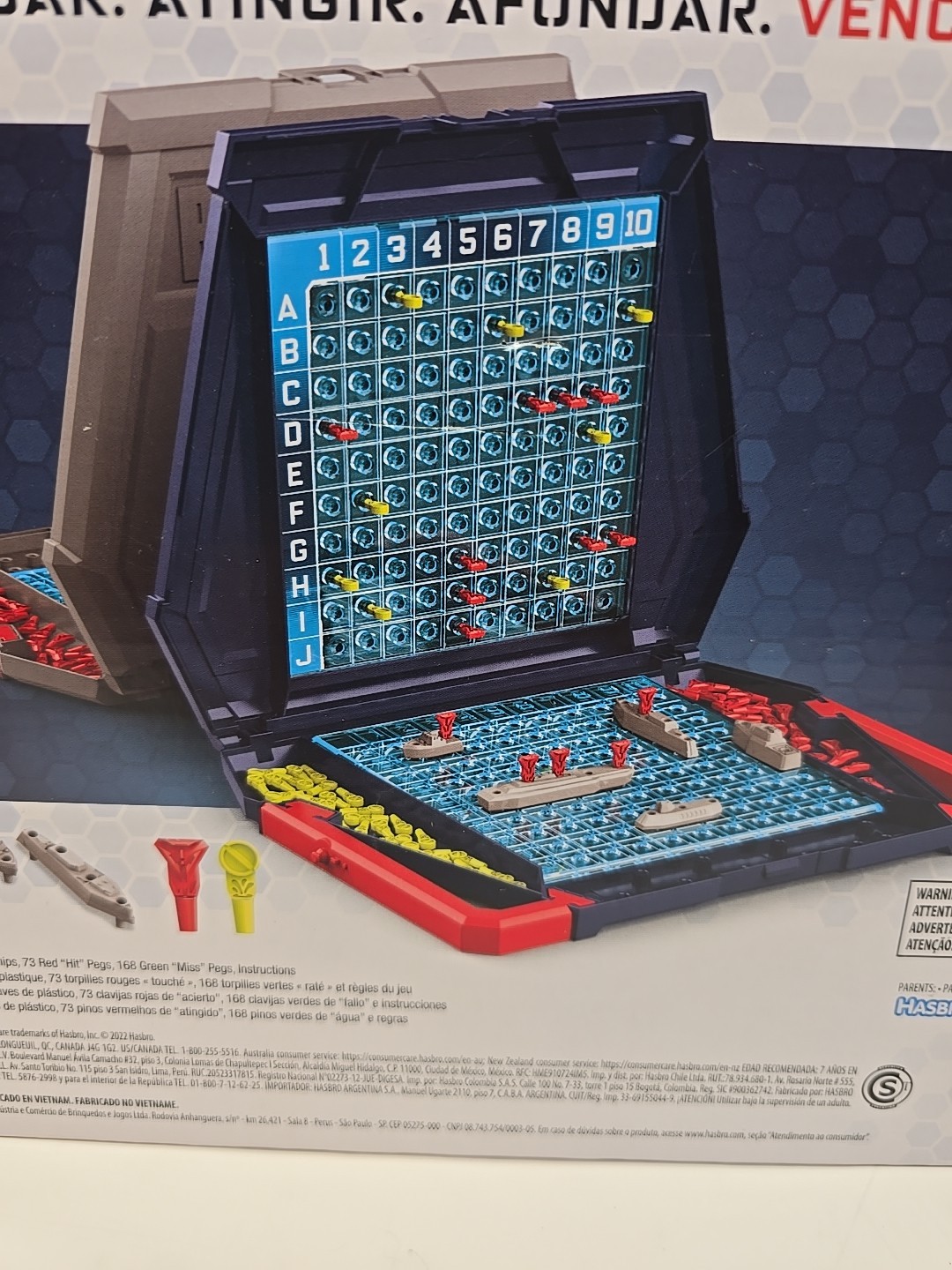 Hasbro Battleship Classic Game – Naval Strategy Game for Kids Ages 7+ NEW