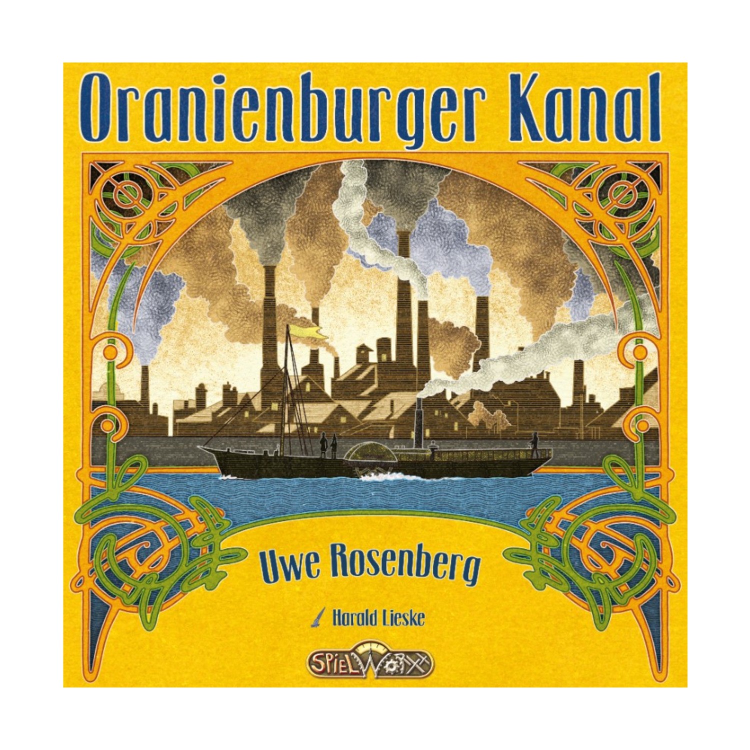 Spielworxx Boardgame Oranienburger Kanal (German/English Ed) Box EX/NM