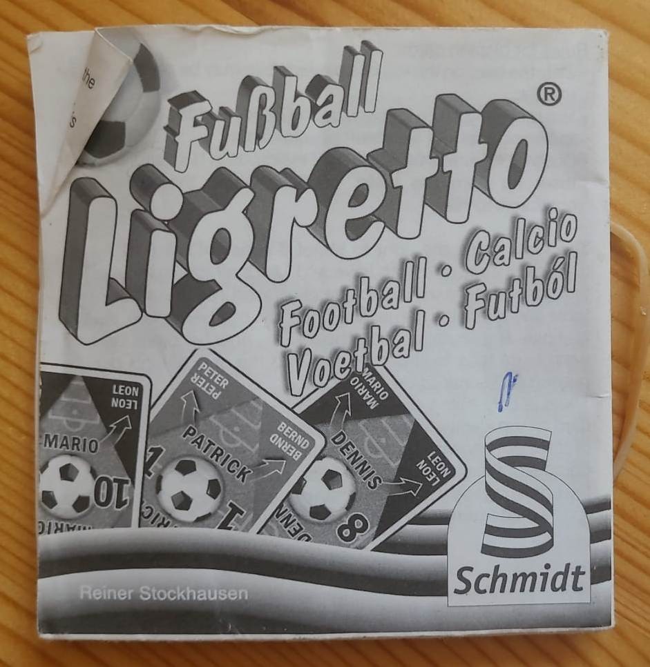 Football Ligretto Card Game Schmidt Games 150 Cards Complete Good Condition