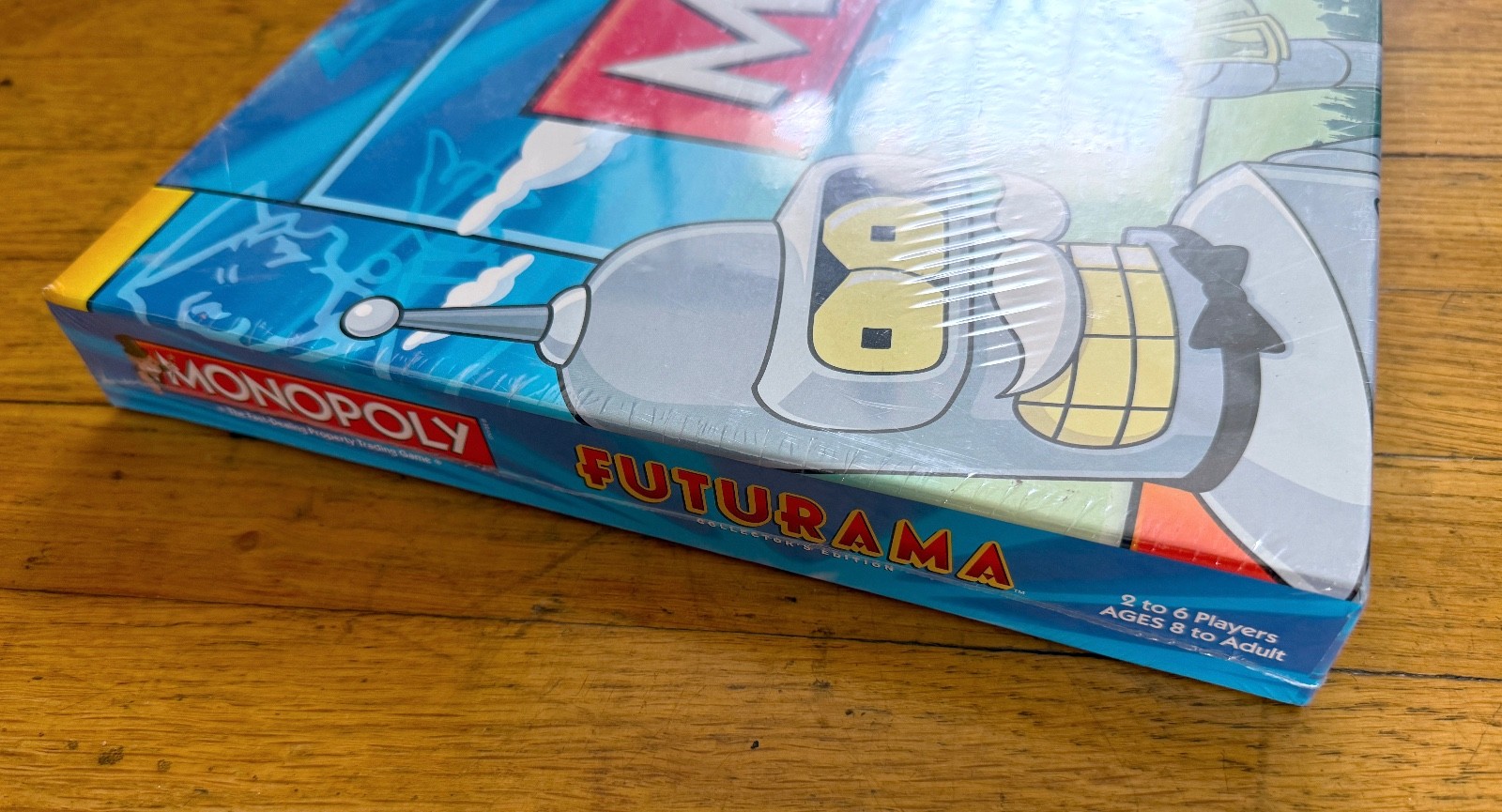 RARE Futurama Monopoly Collector’s FIRST EDITION Edition Game Sealed GOLD BENDER
