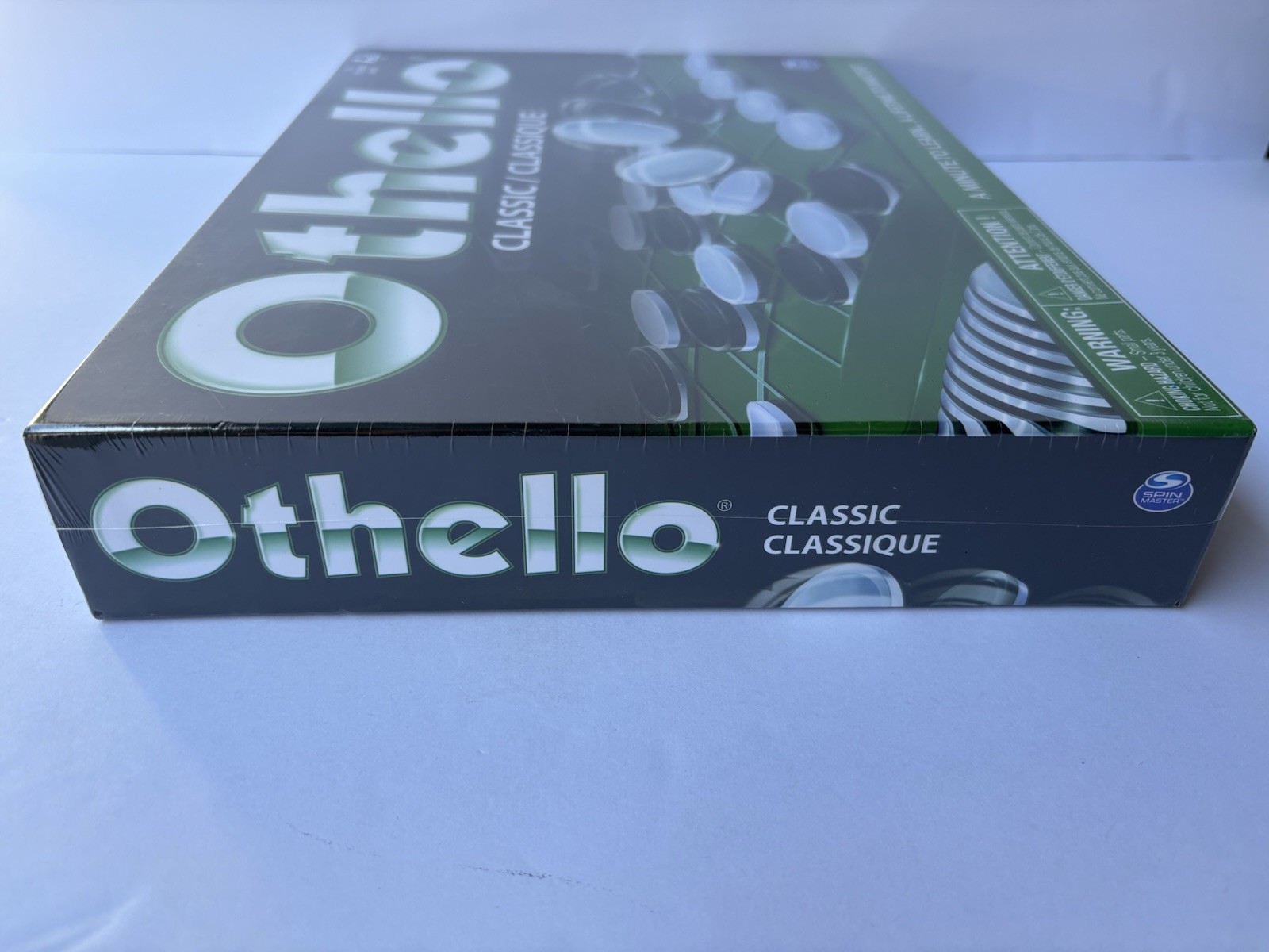 Othello Classic Family Strategy Board Game 2 Player Reversi Brain Teaser SEALED