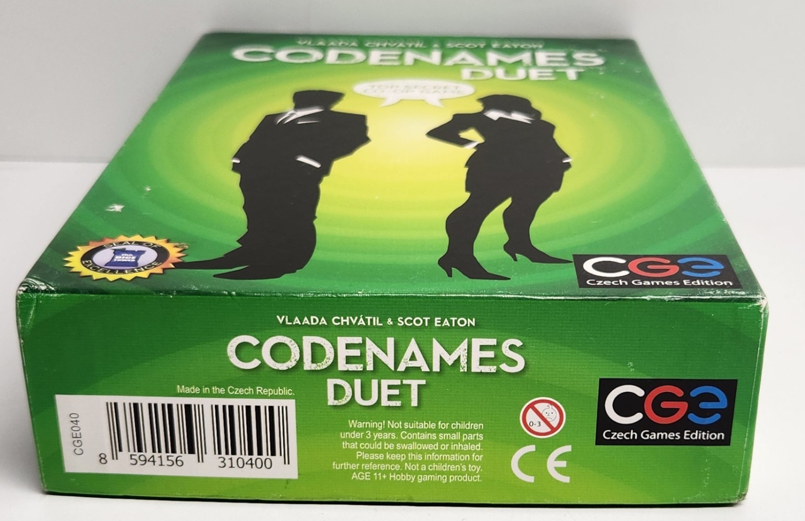 Codenames Duet – Top Secret Co-Op Game – by Czech Games Edition