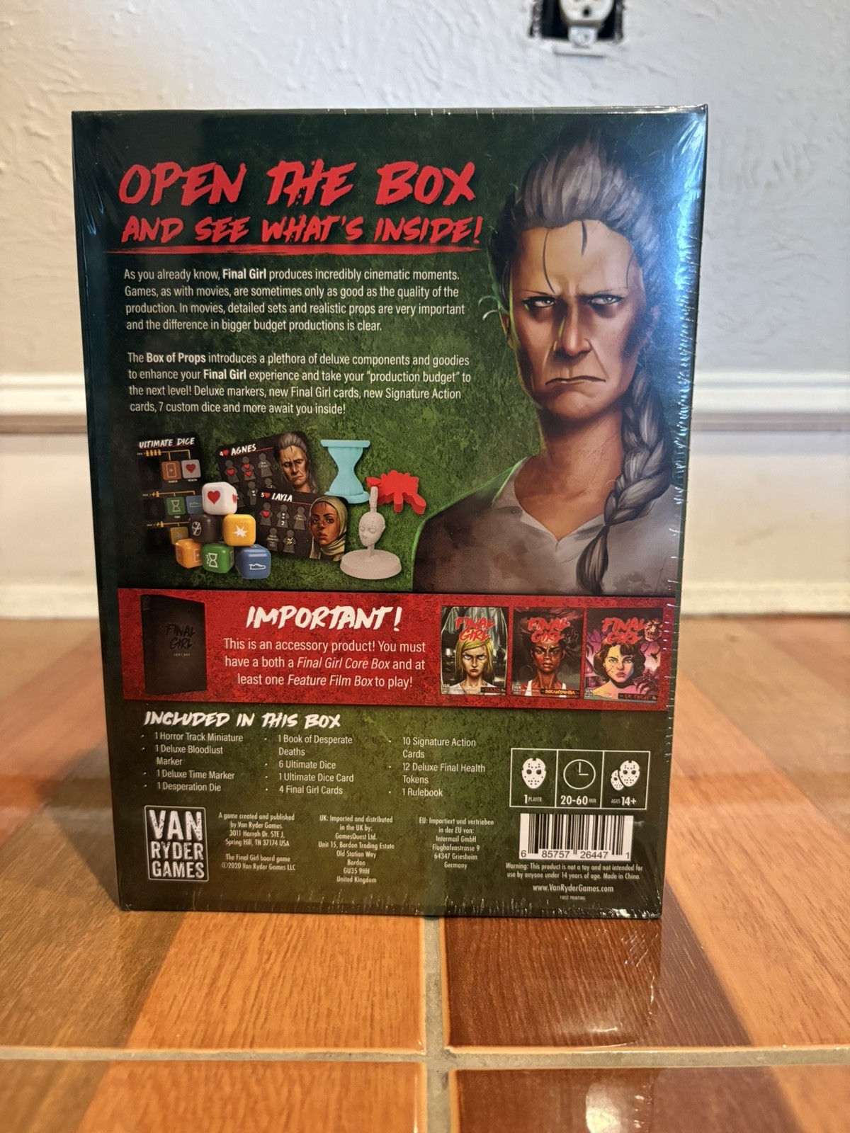 Final Girl: Box of Props Sealed