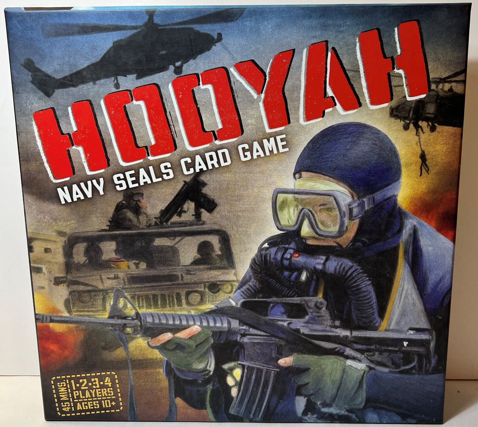 Hooyah The Navy Seals Card Game US Games War Board Game – Navy – Military