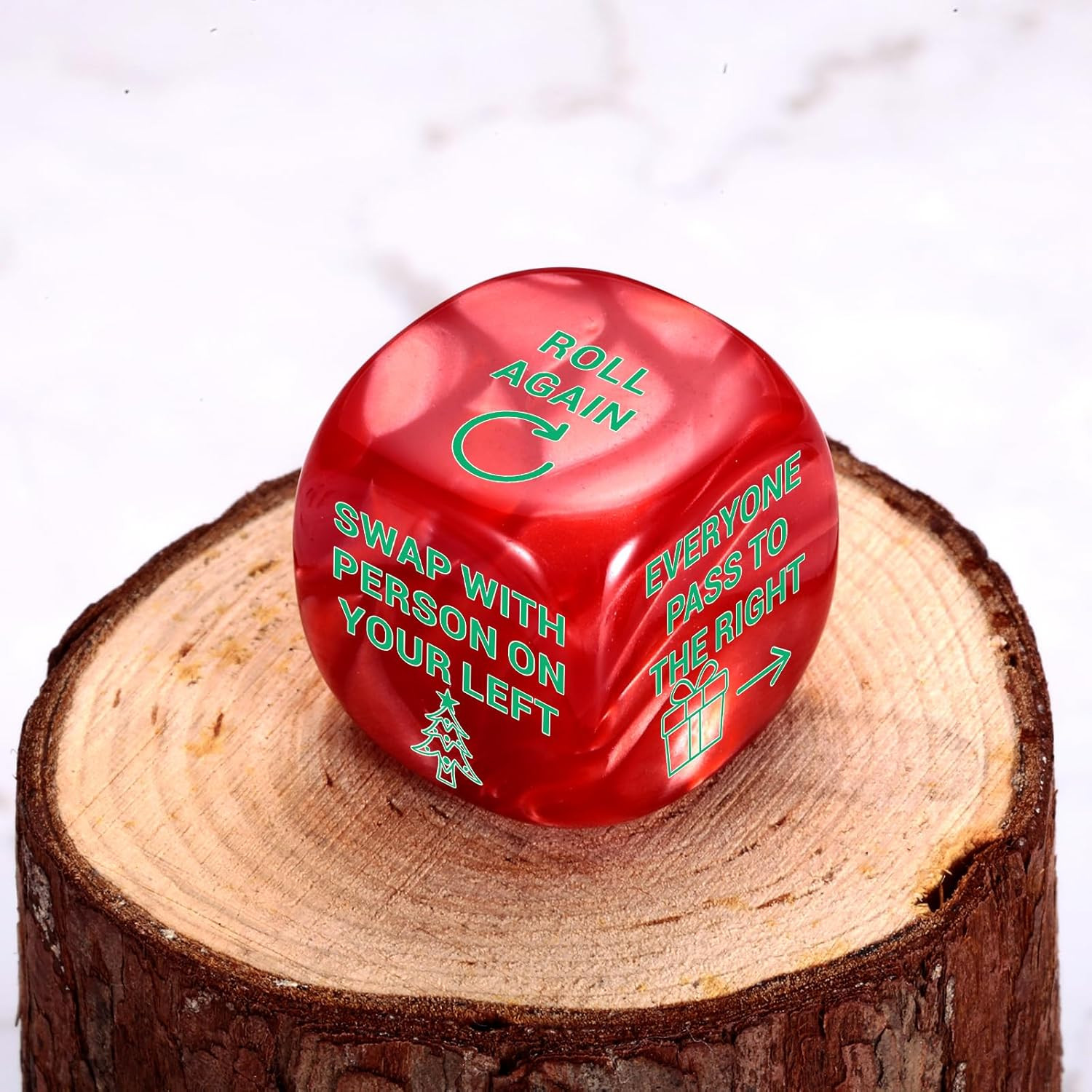 Santa Swap Gift Exchange Dice Gag Gifts Funny Adult Christmas Dice Gift Exchange