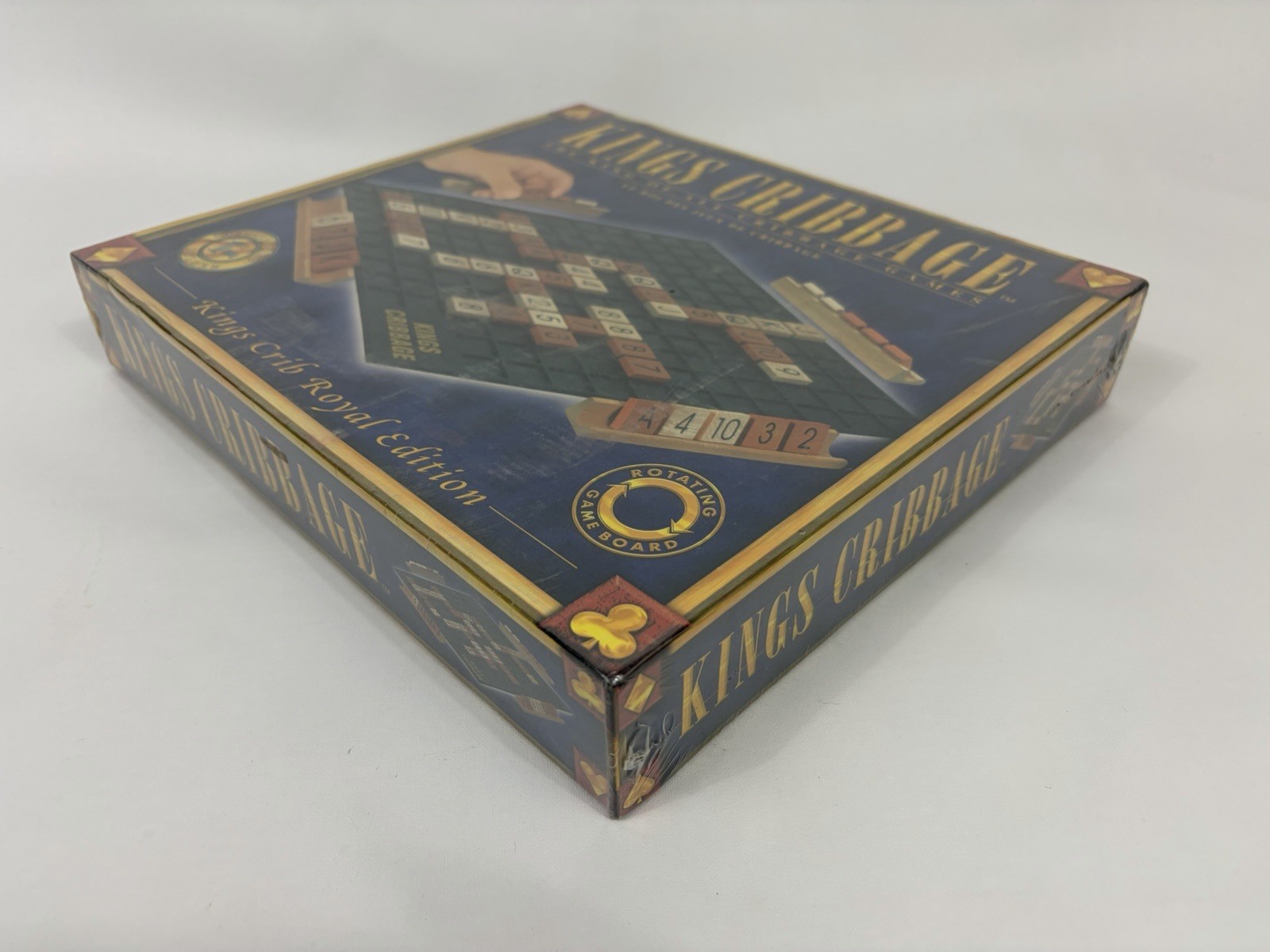 Kings Cribbage Royal Edition King of all Cribbage Games Rotating Game Board
